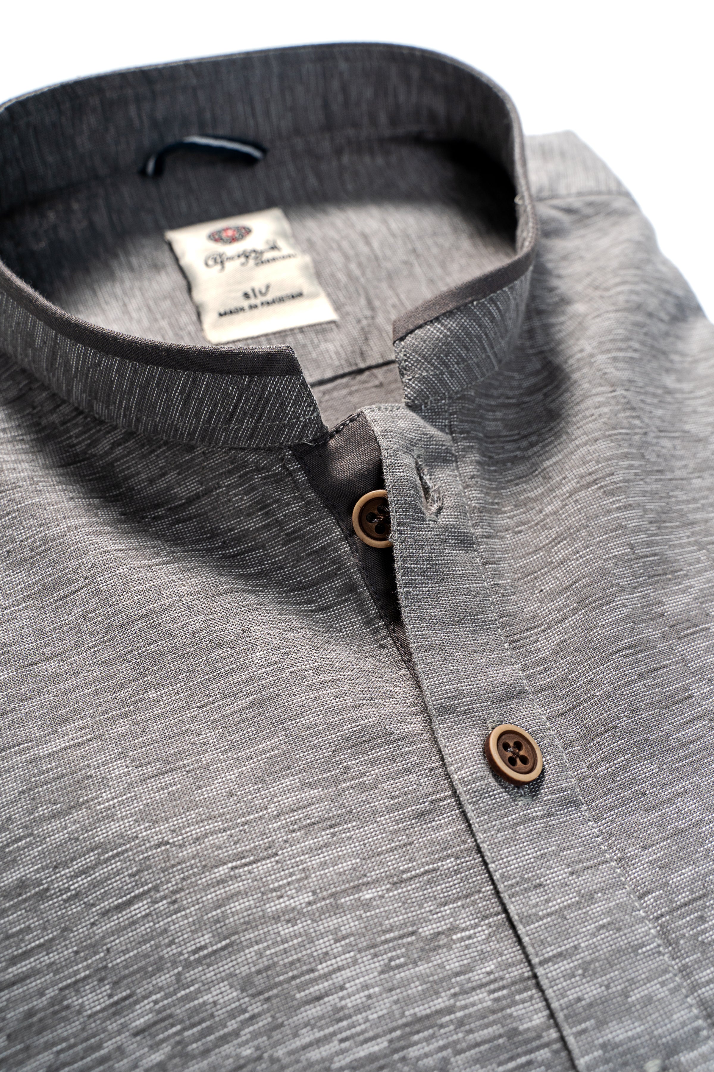 KURTA GREY Charcoal Clothing