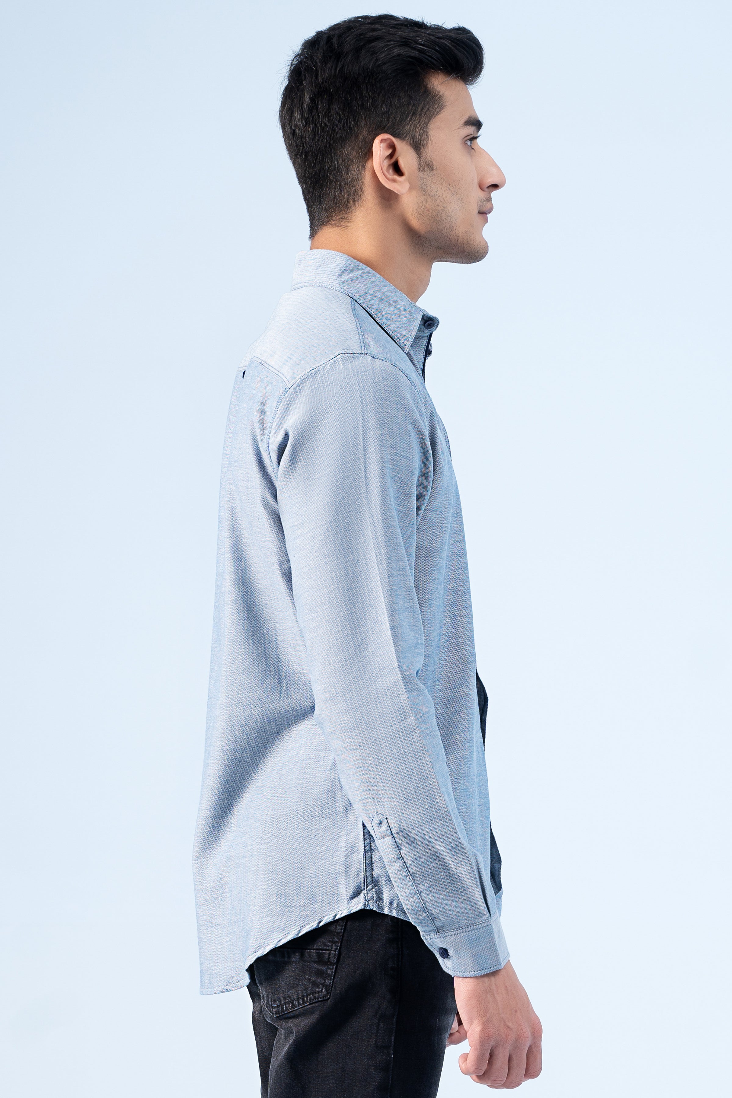 CASUAL SHIRT BLUE - Charcoal Clothing