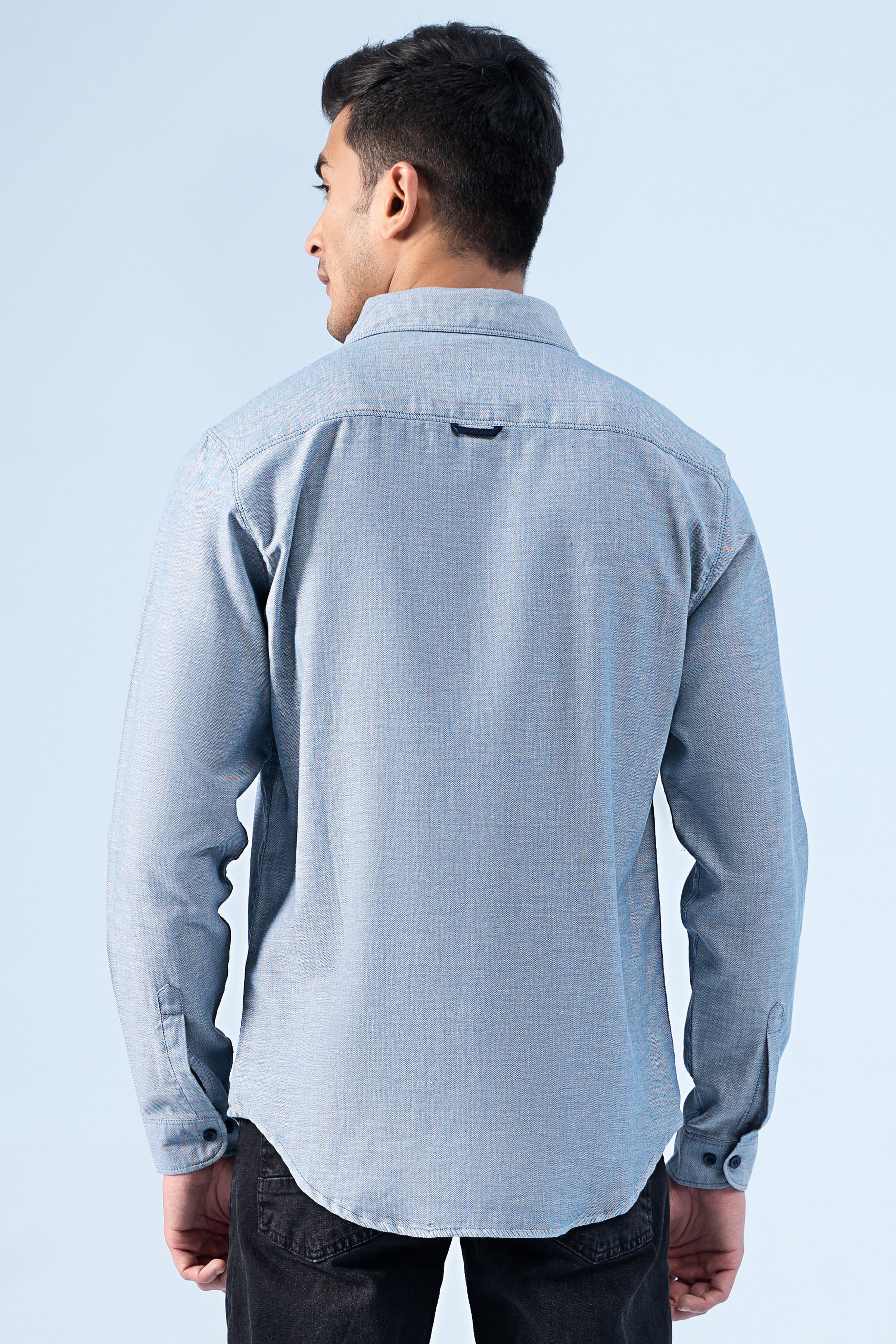 CASUAL SHIRT BLUE - Charcoal Clothing