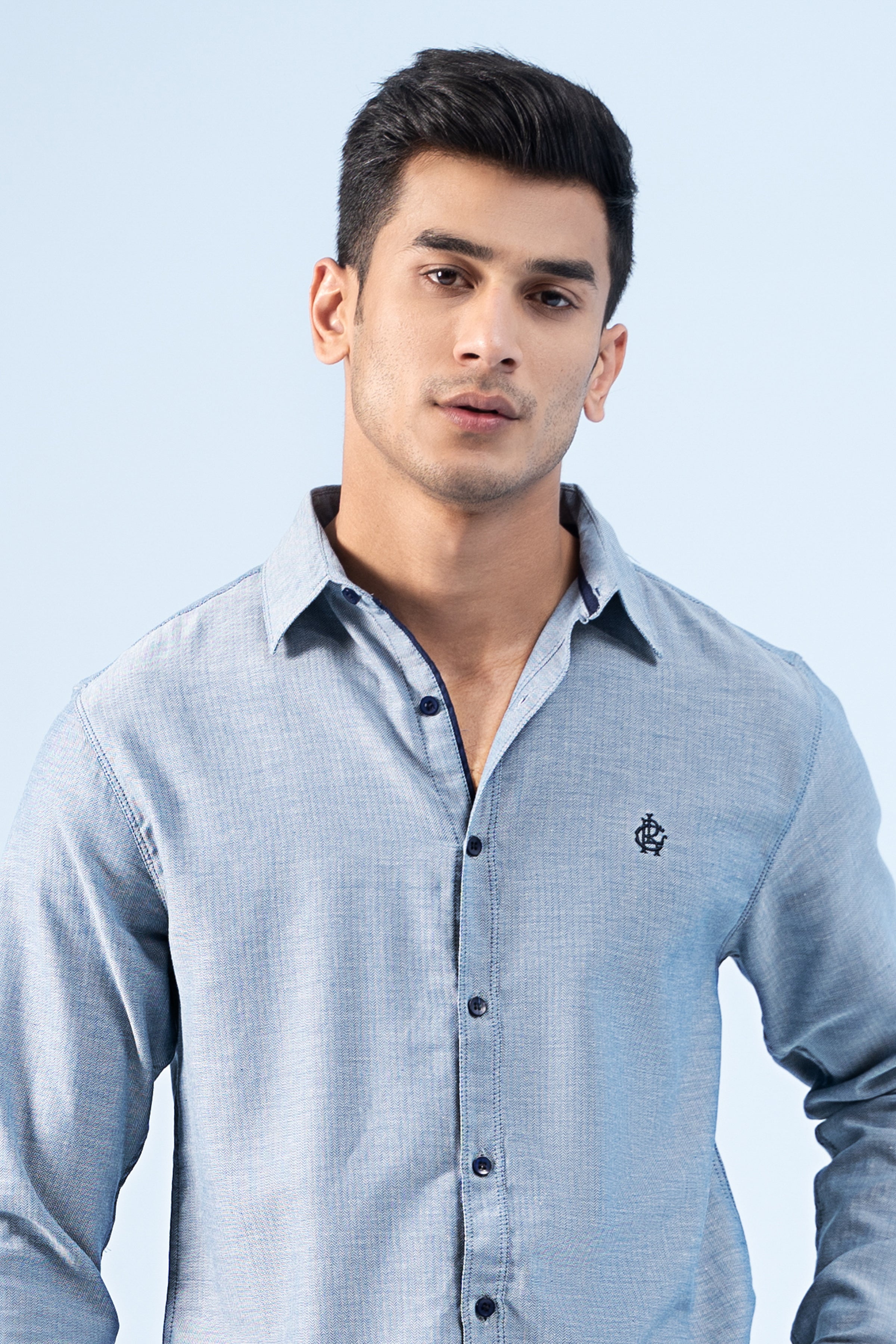 CASUAL SHIRT BLUE - Charcoal Clothing