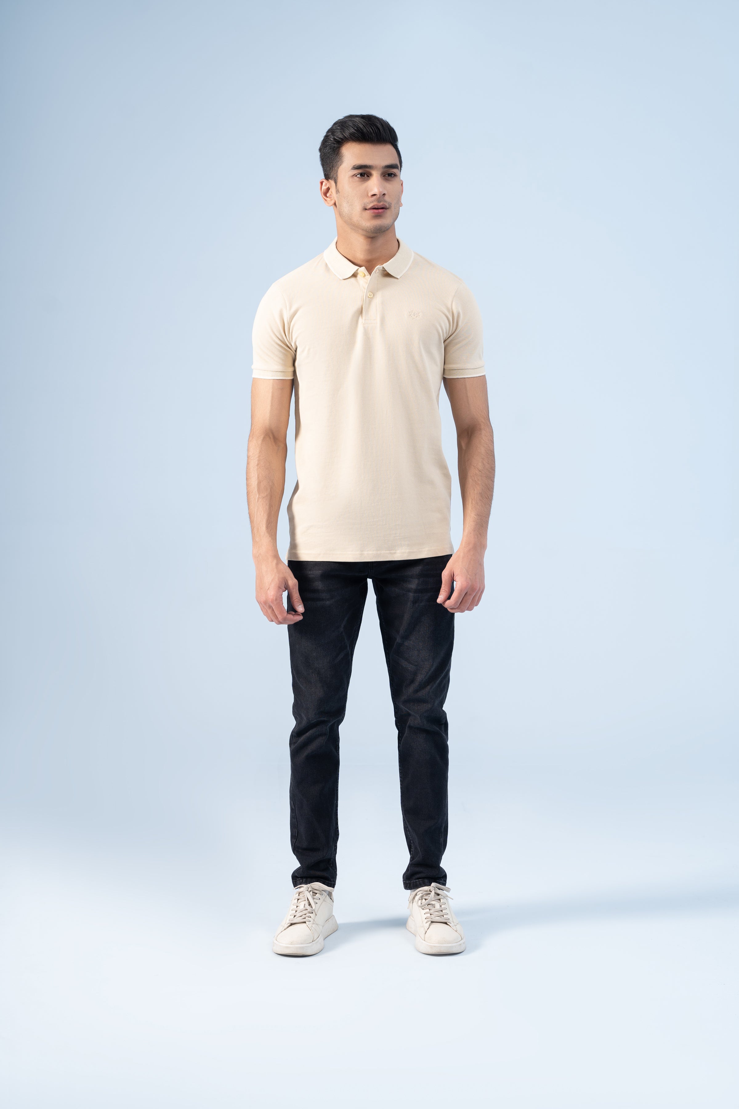 CLASSIC POLO BEIGE - Charcoal Clothing