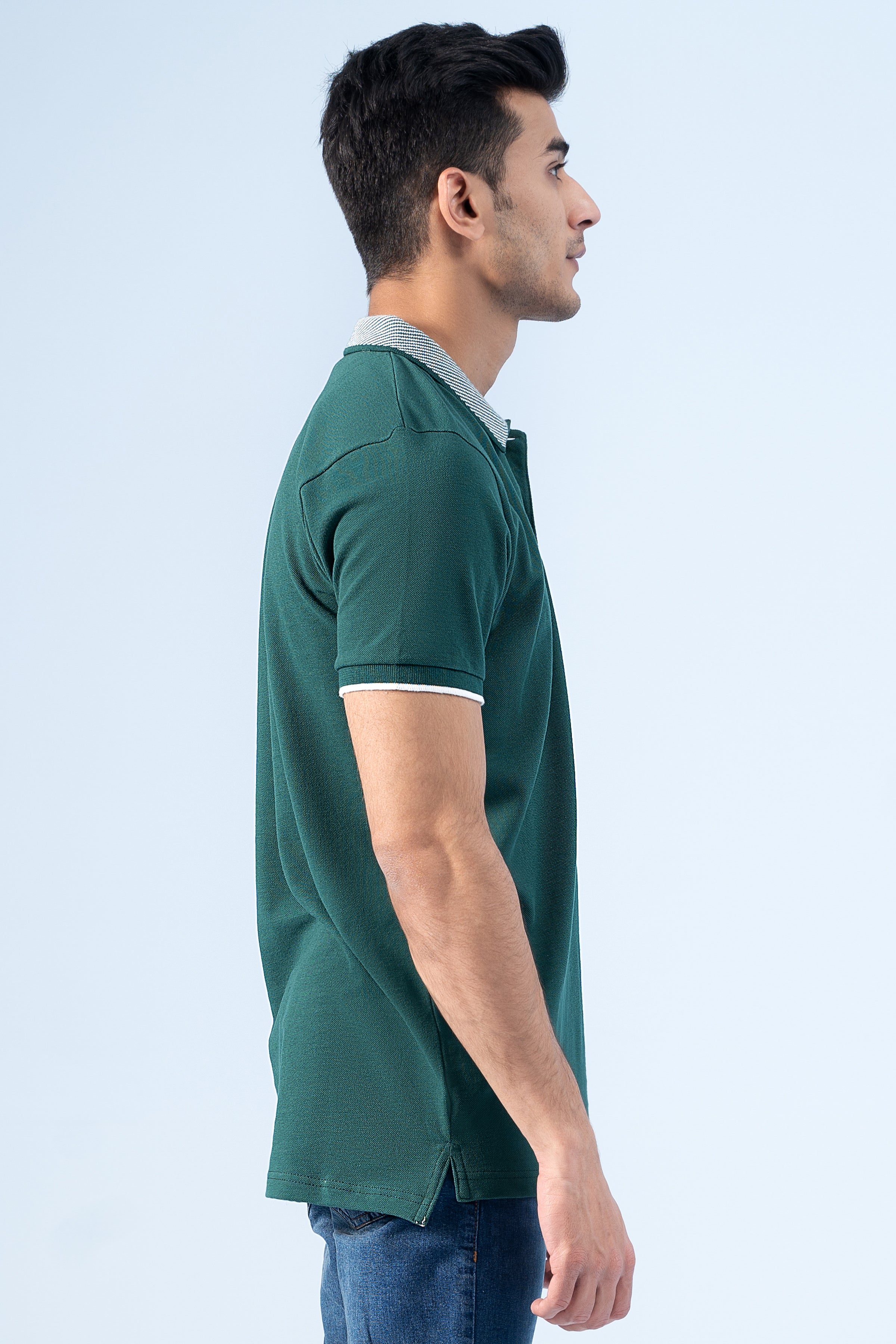 SIGNATURE POLO GREEN - Charcoal Clothing