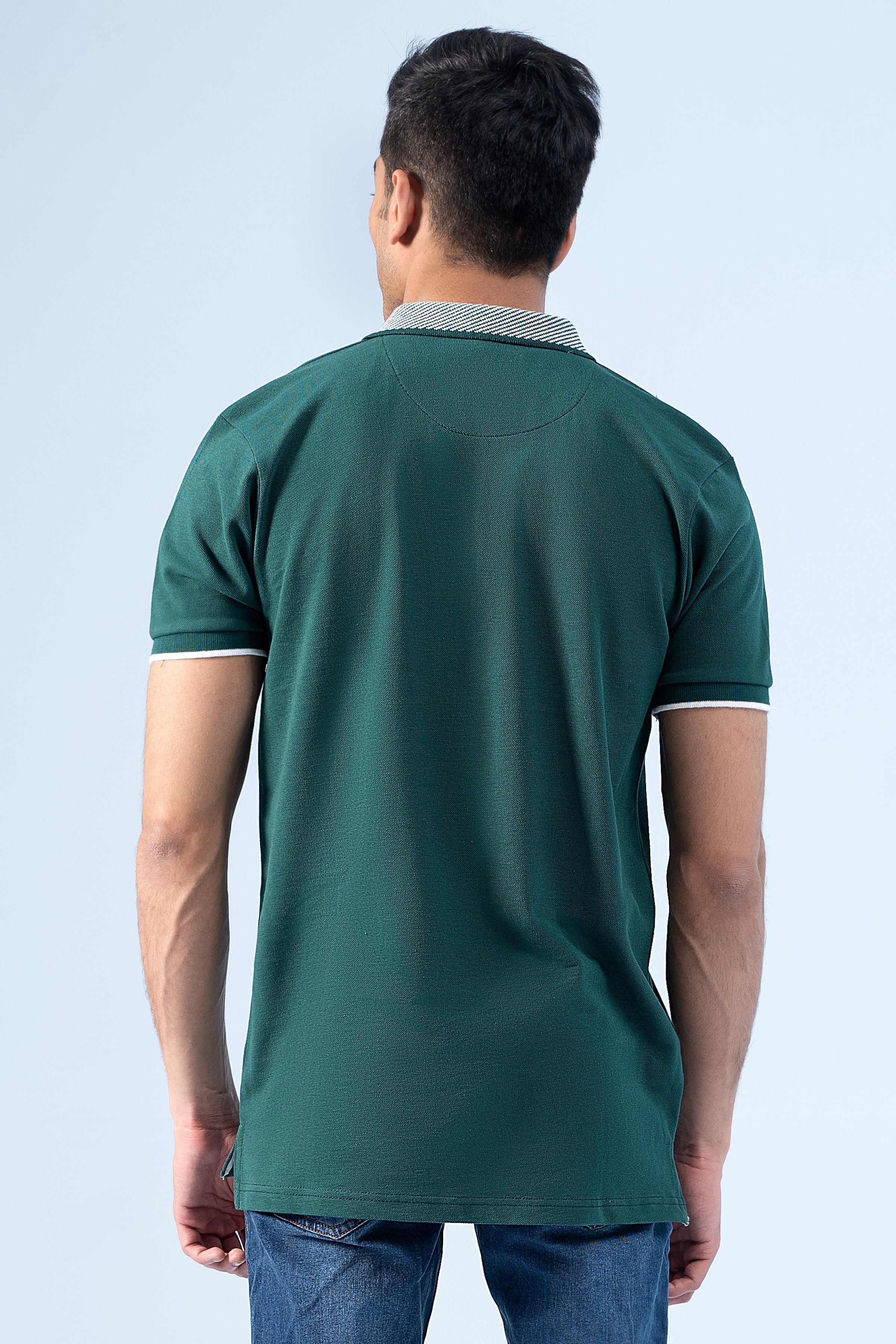 SIGNATURE POLO GREEN - Charcoal Clothing