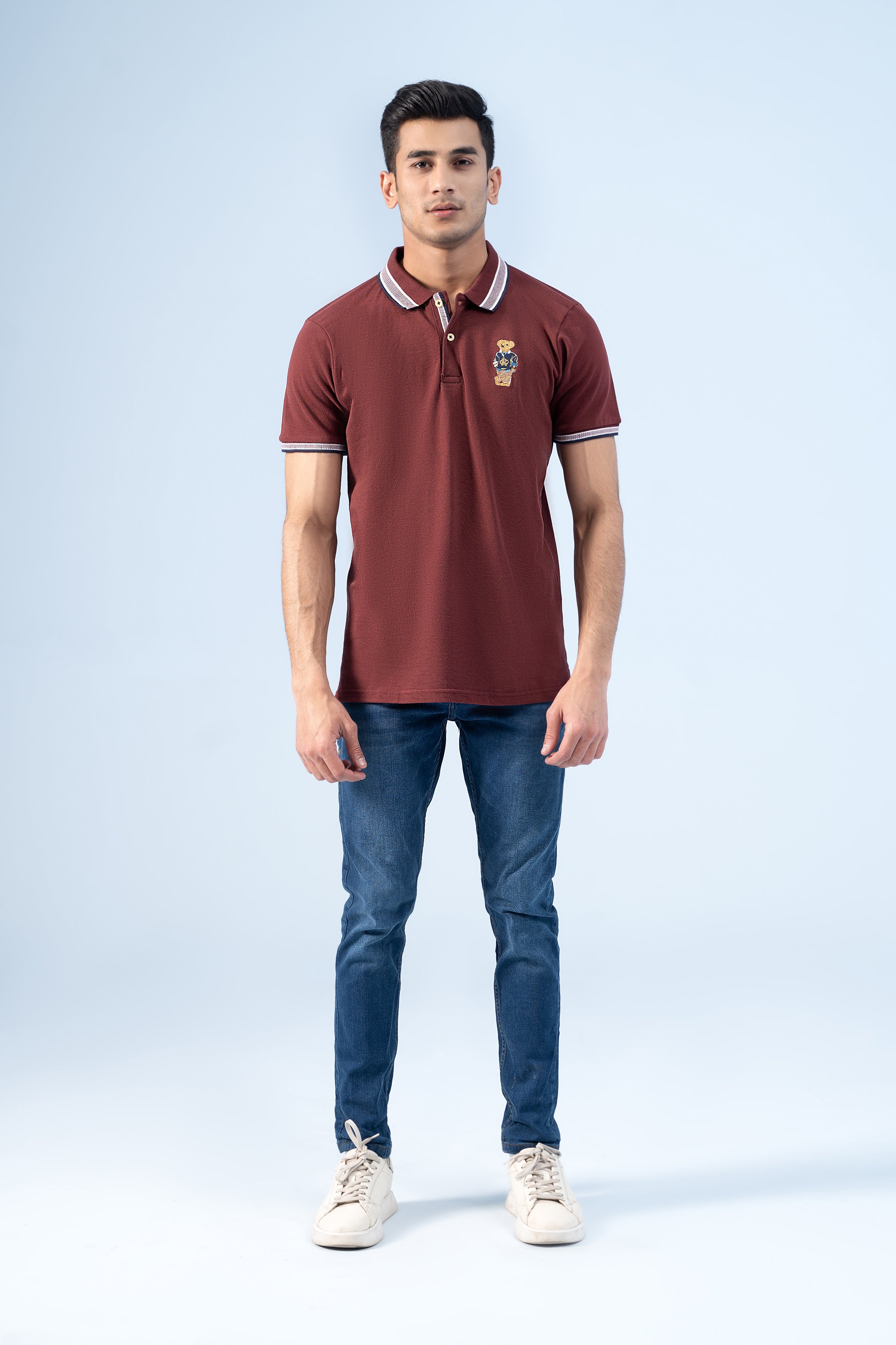 CLASSIC POLO RUST - Charcoal Clothing