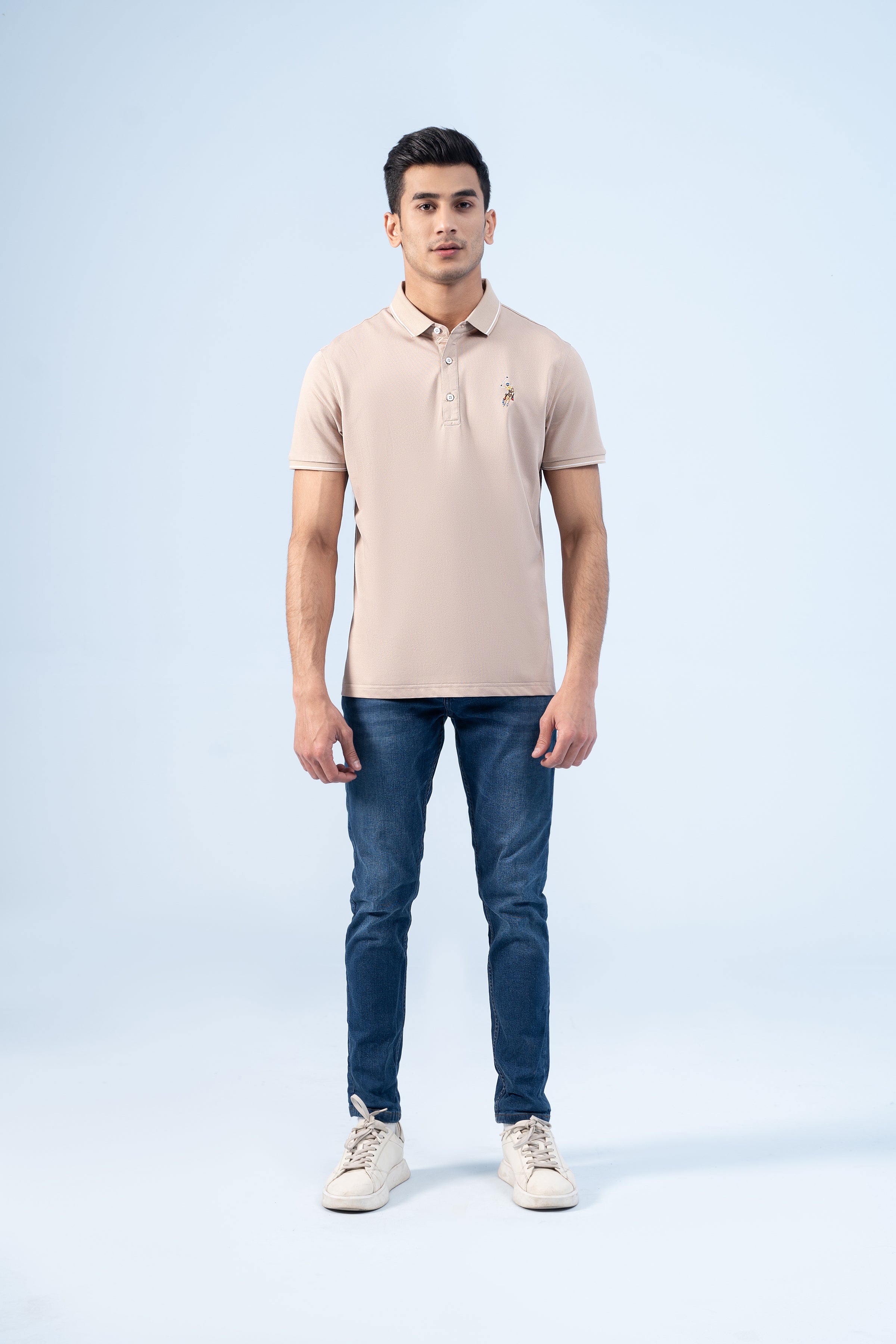 EXECUTIVE ICONIC POLO KHAKI - Charcoal Clothing