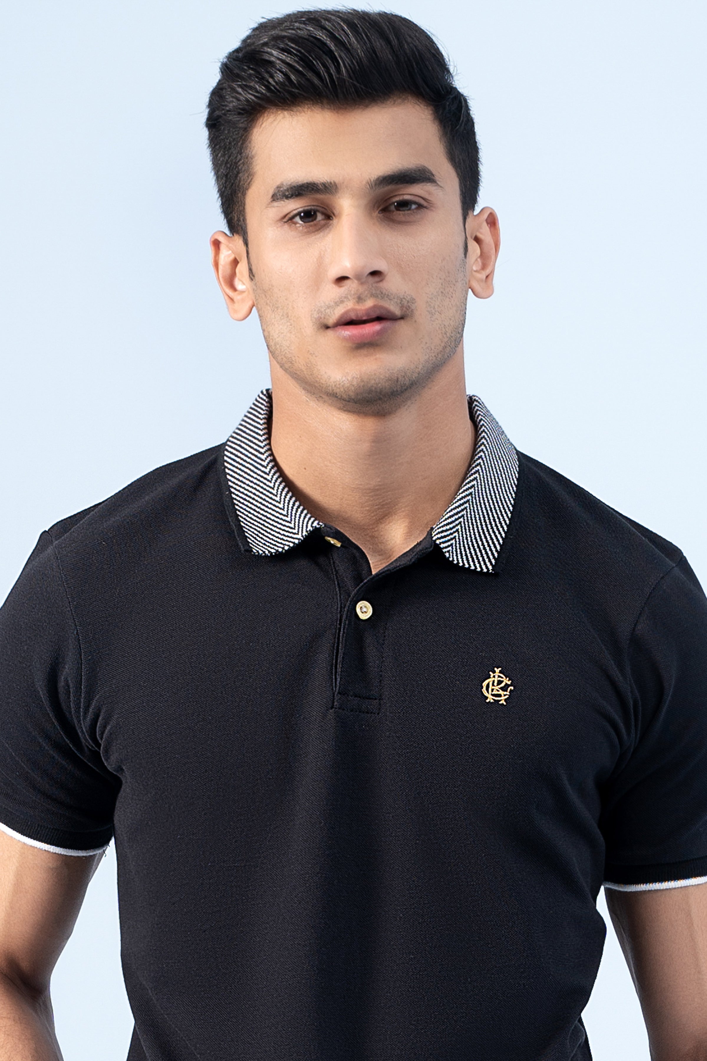 SIGNATURE POLO BLACK - Charcoal Clothing