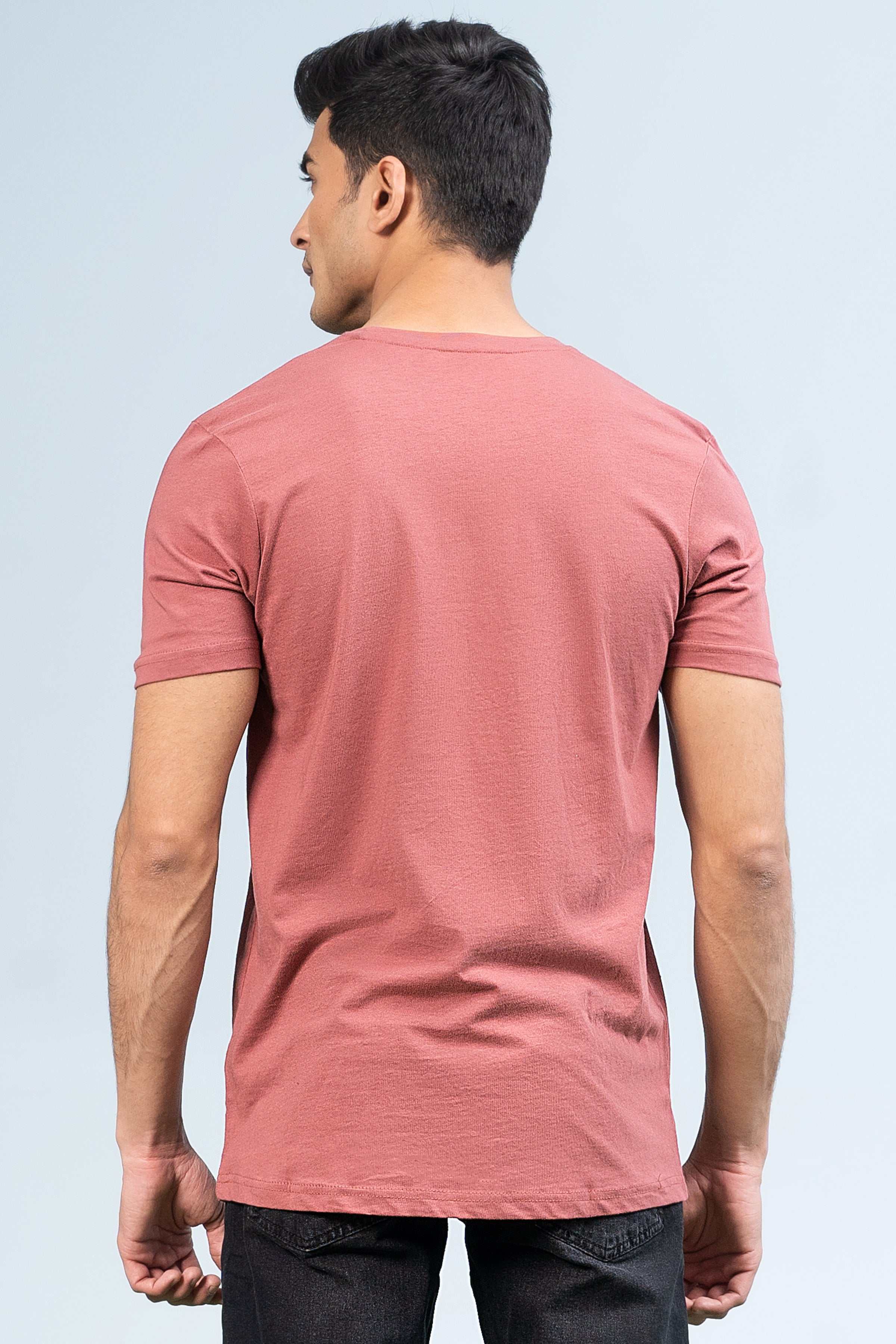 T SHIRT LIGHT CORAL - Charcoal Clothing