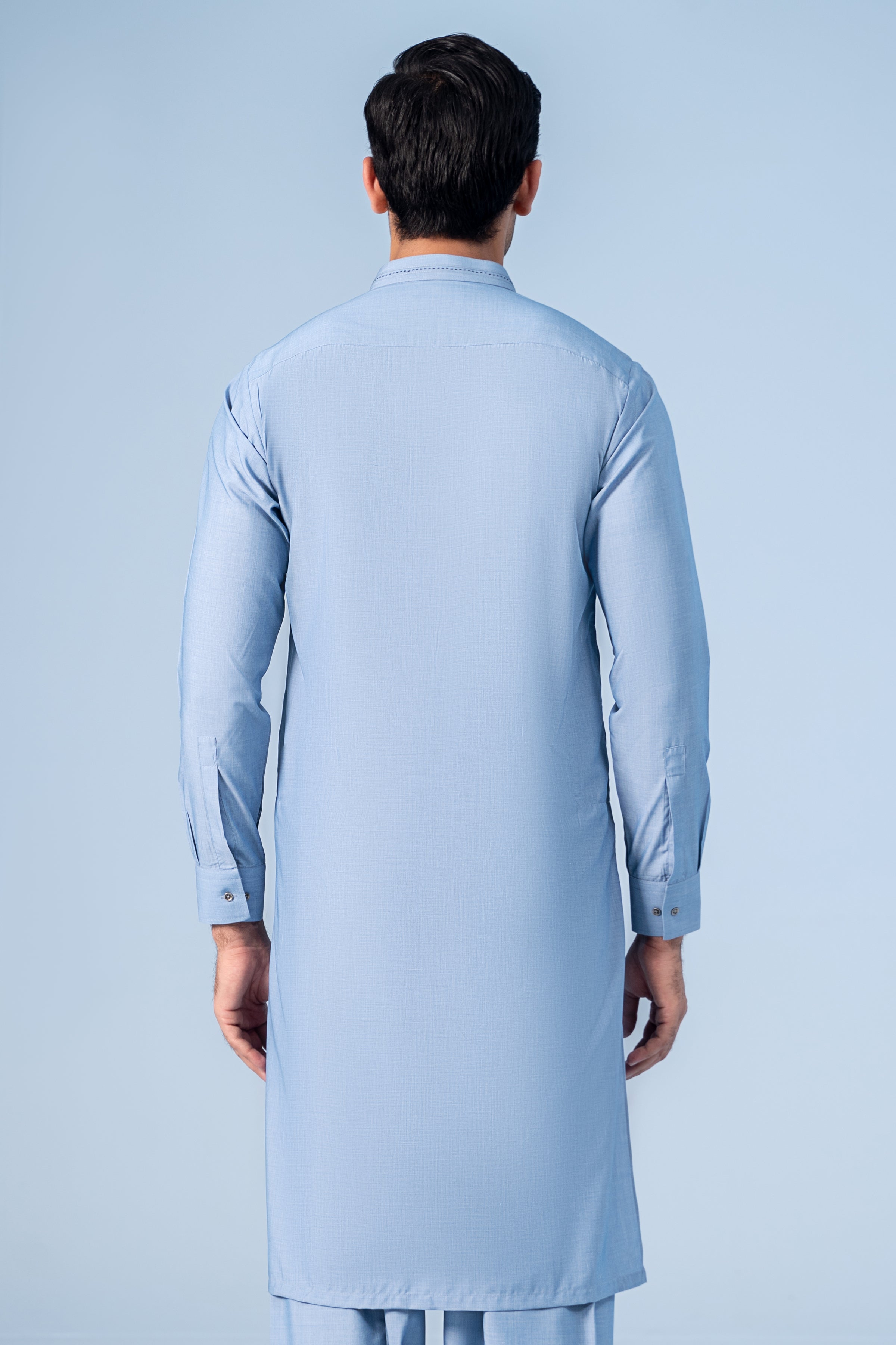 SHALWAR KAMEEZ MID BLUE - Charcoal Clothing