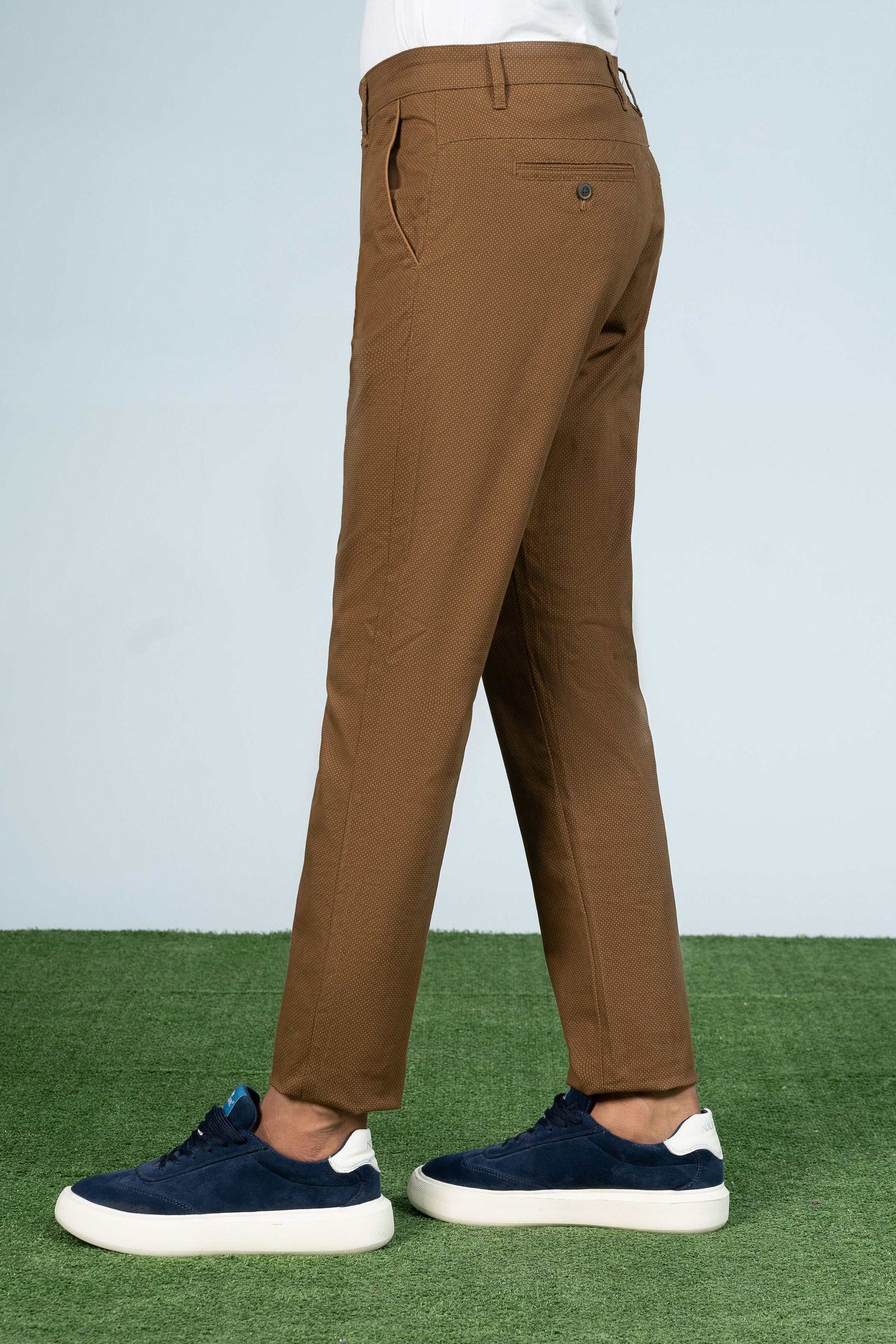 Karma8A Men's Casual Pants - Charcoal