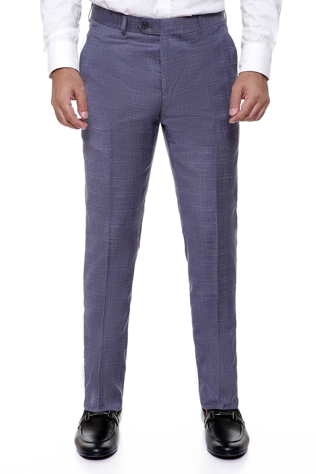 Dress Pant Slim fit Grey at Charcoal Clothing