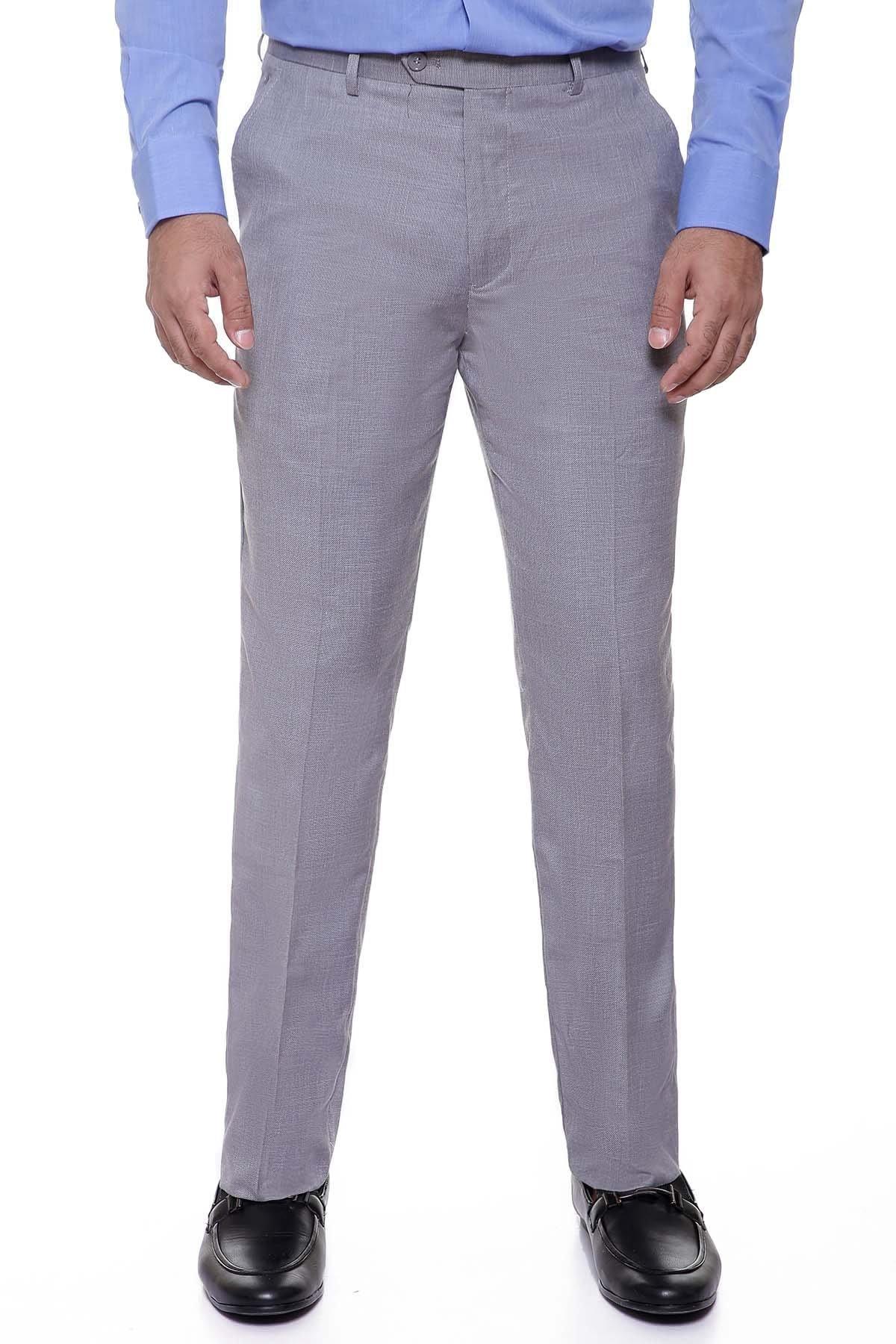 Dress Pant Smart fit Light Grey at Charcoal Clothing