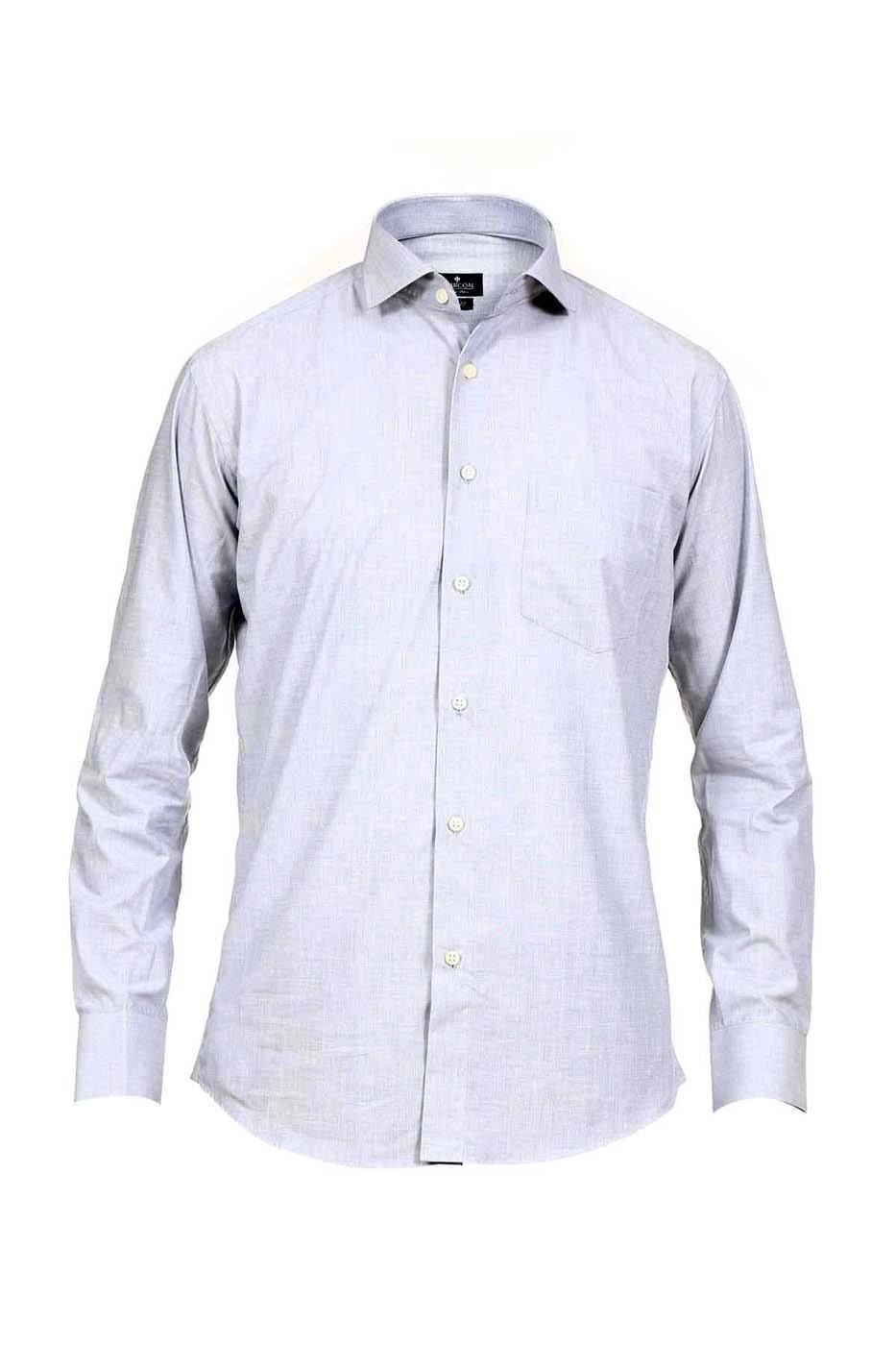 Dress Shirt Light Grey at Charcoal Clothing