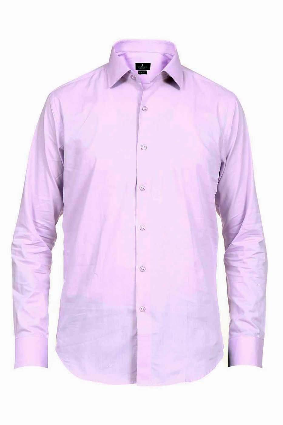 Dress Shirt Light Purple at Charcoal Clothing
