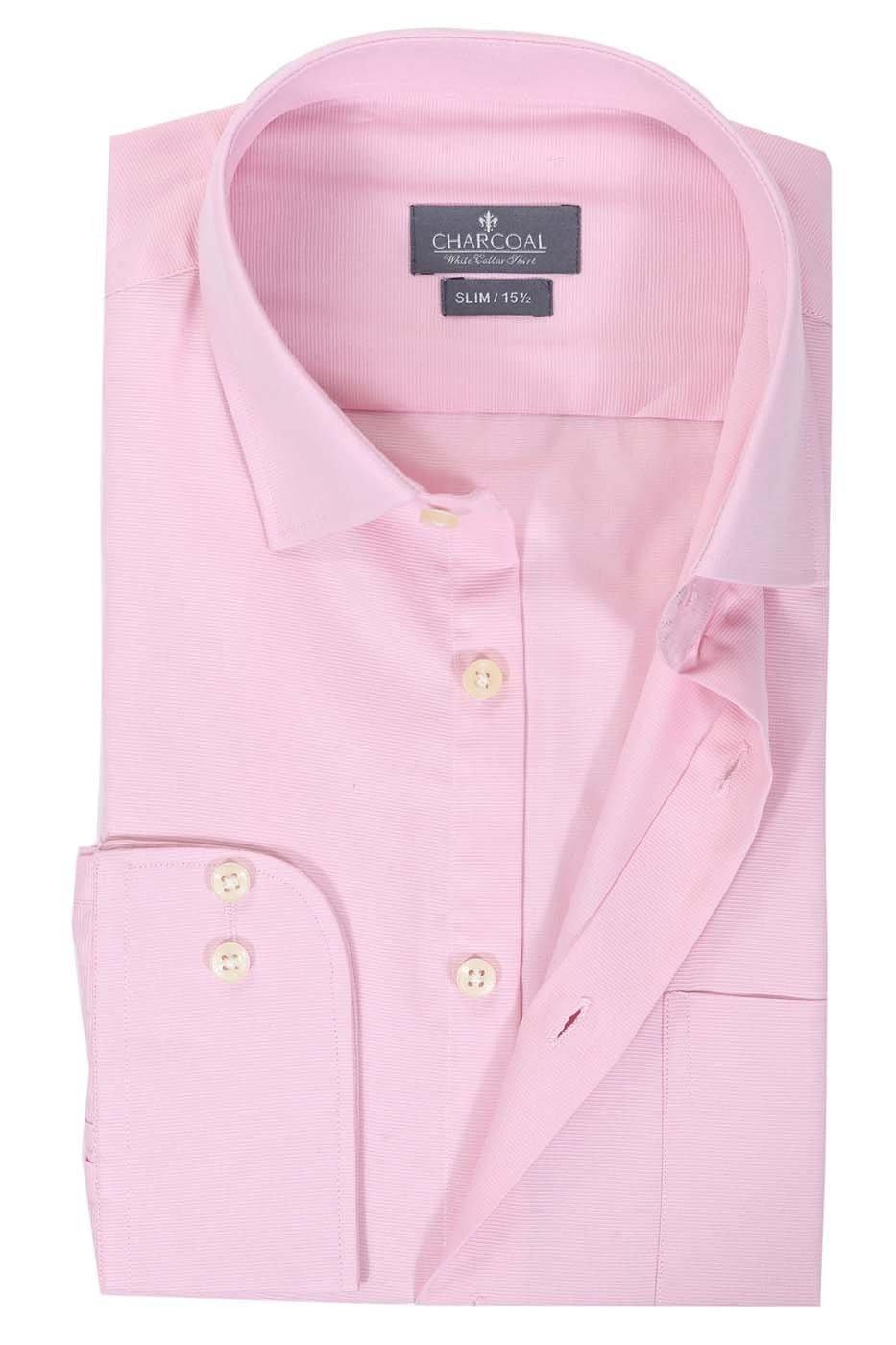 Dress Shirt Pink at Charcoal Clothing