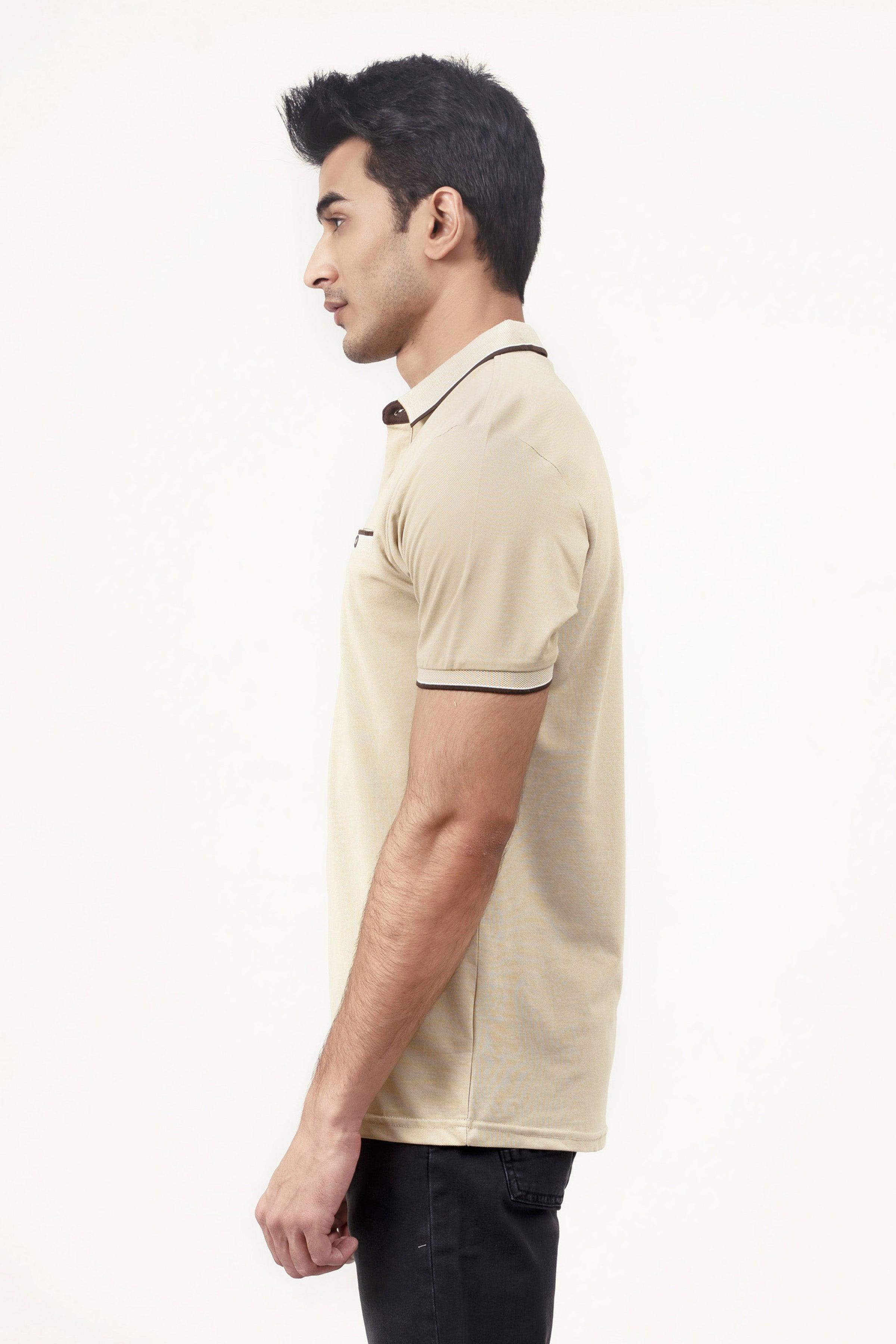 EXCLUSIVE POLO BEIGE at Charcoal Clothing