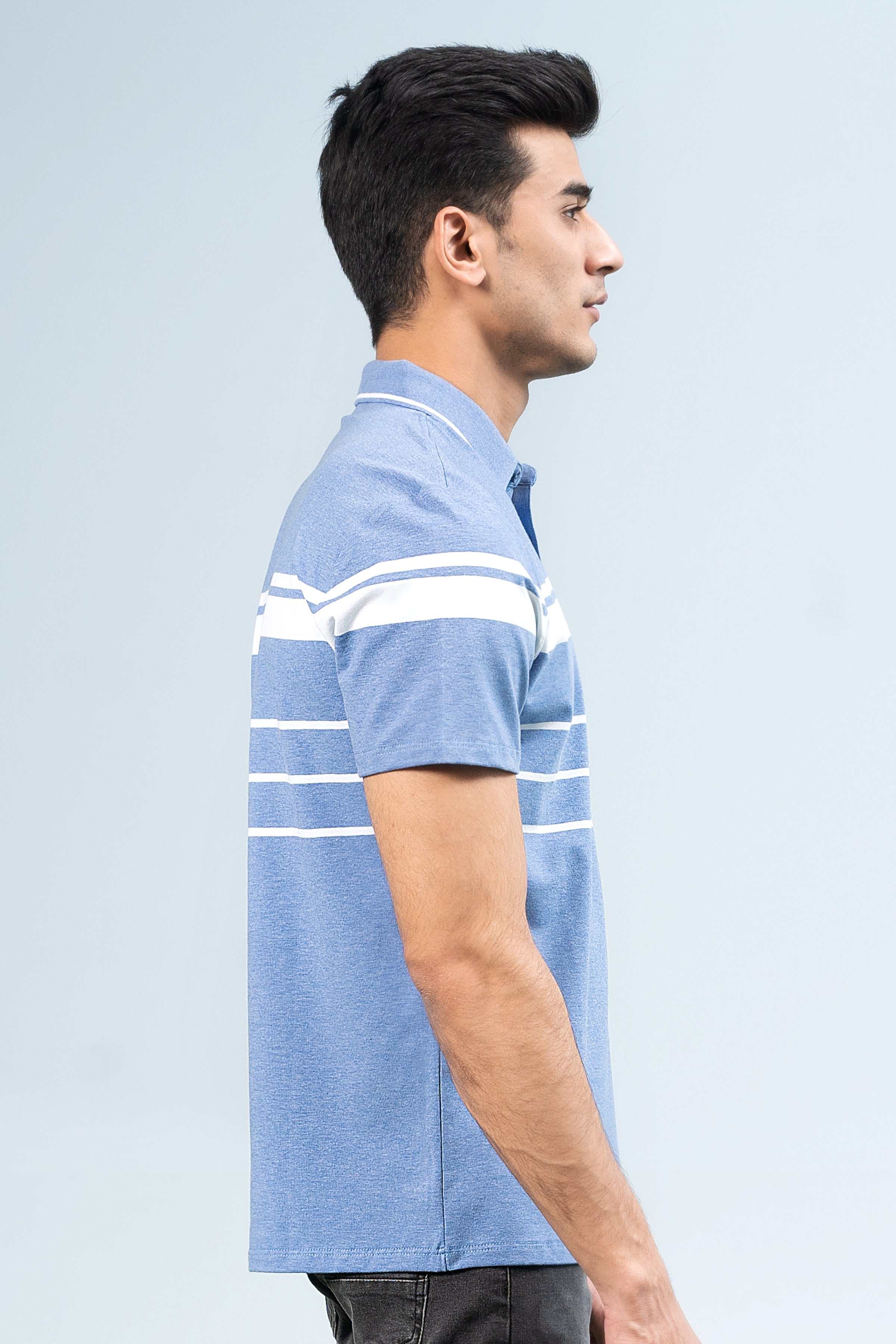 EXECUTIVE ICONIC POLO BLUE at Charcoal Clothing