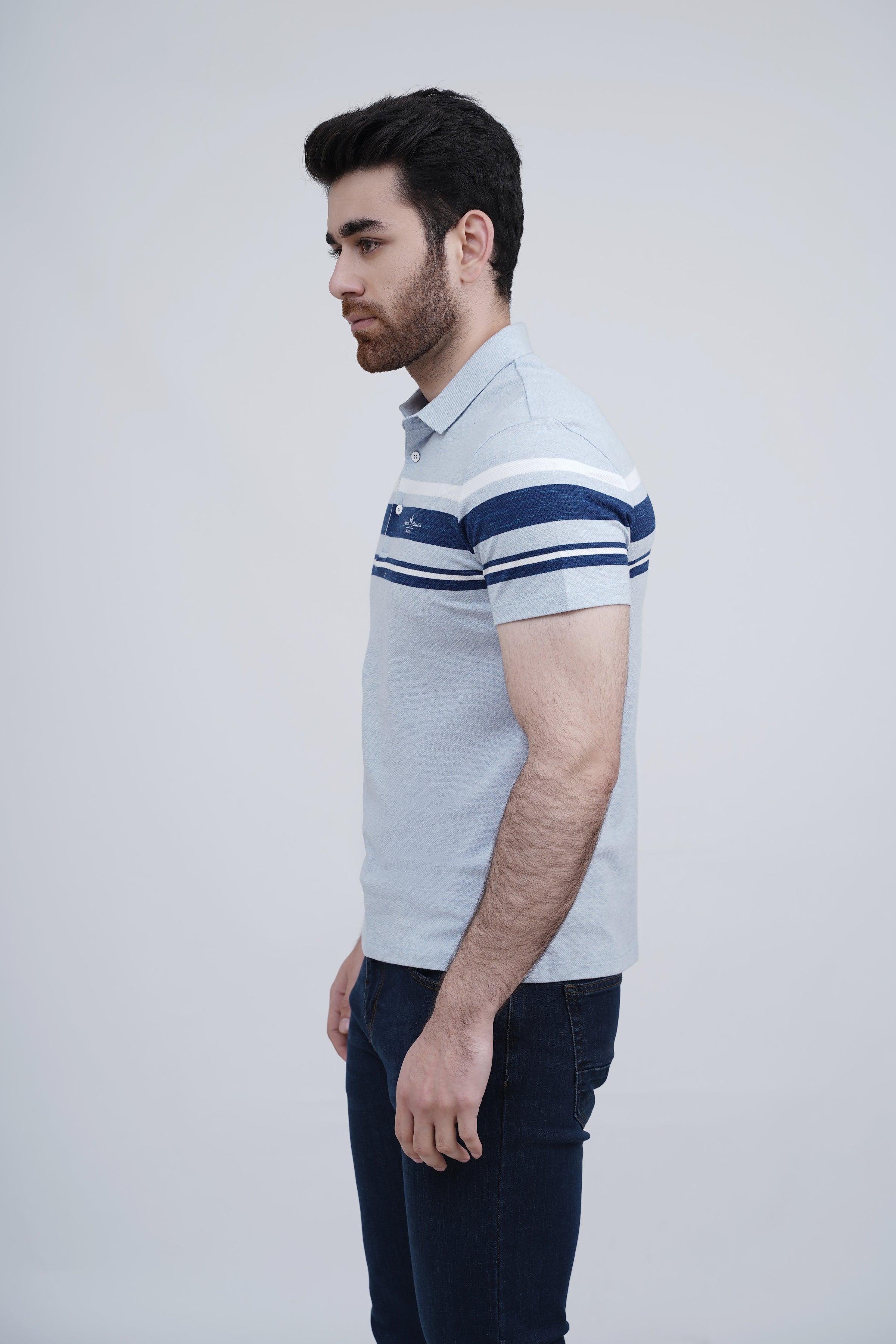 EXECUTIVE POLO SKY BLUE at Charcoal Clothing