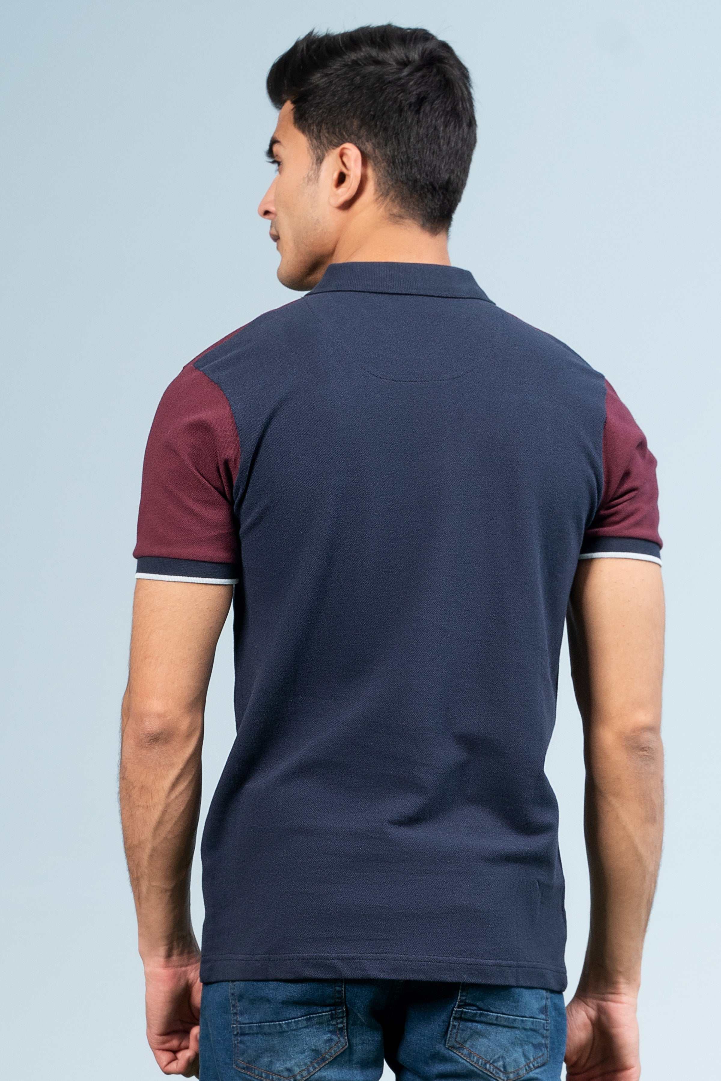 FASHION POLO MAROON at Charcoal Clothing
