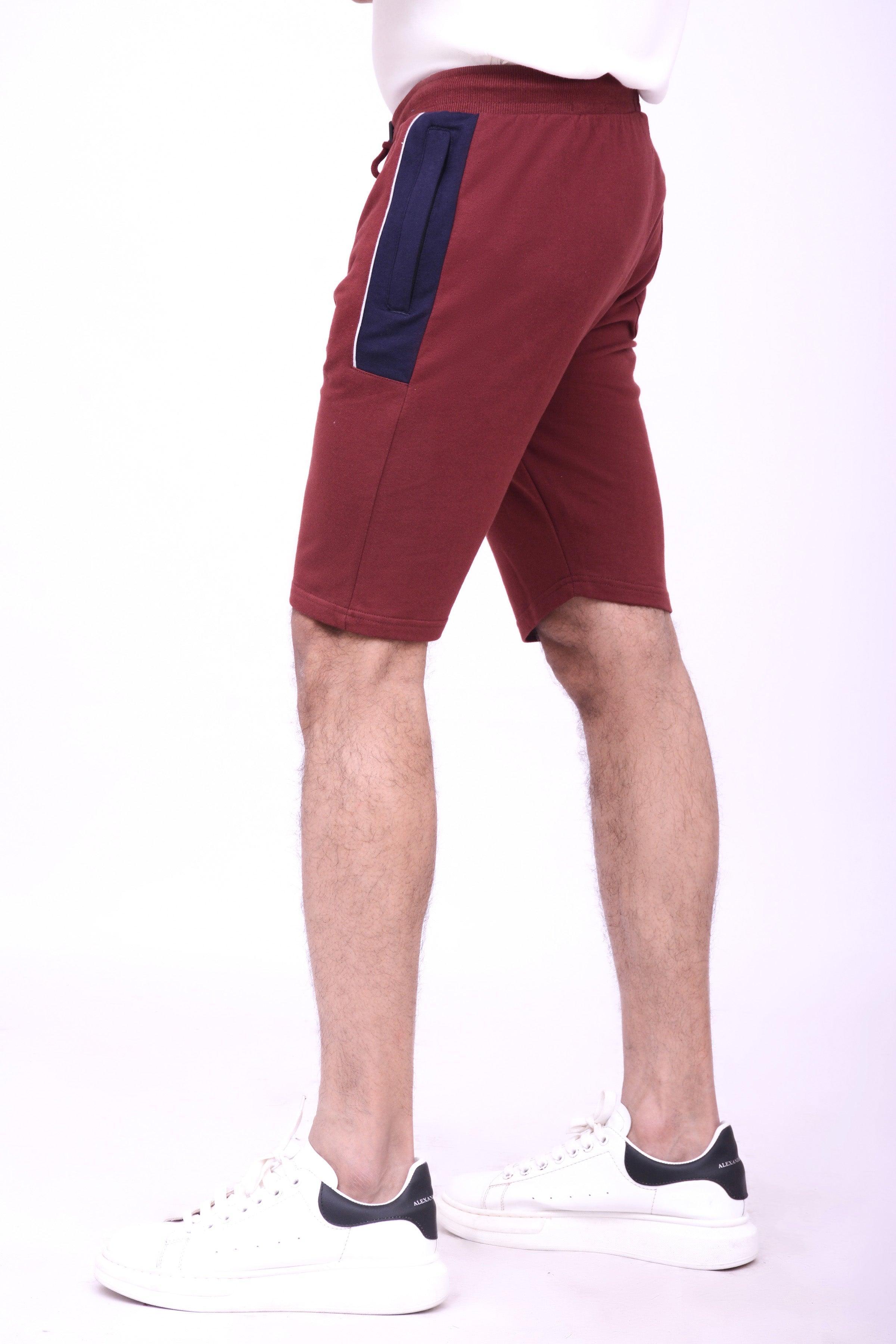 FRENCH TERRY SHORTS RUST at Charcoal Clothing