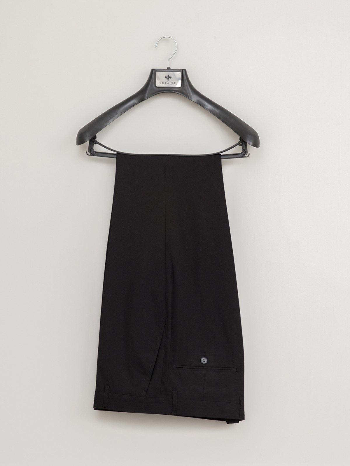 2 PIECE SUIT BLACK Charcoal Clothing