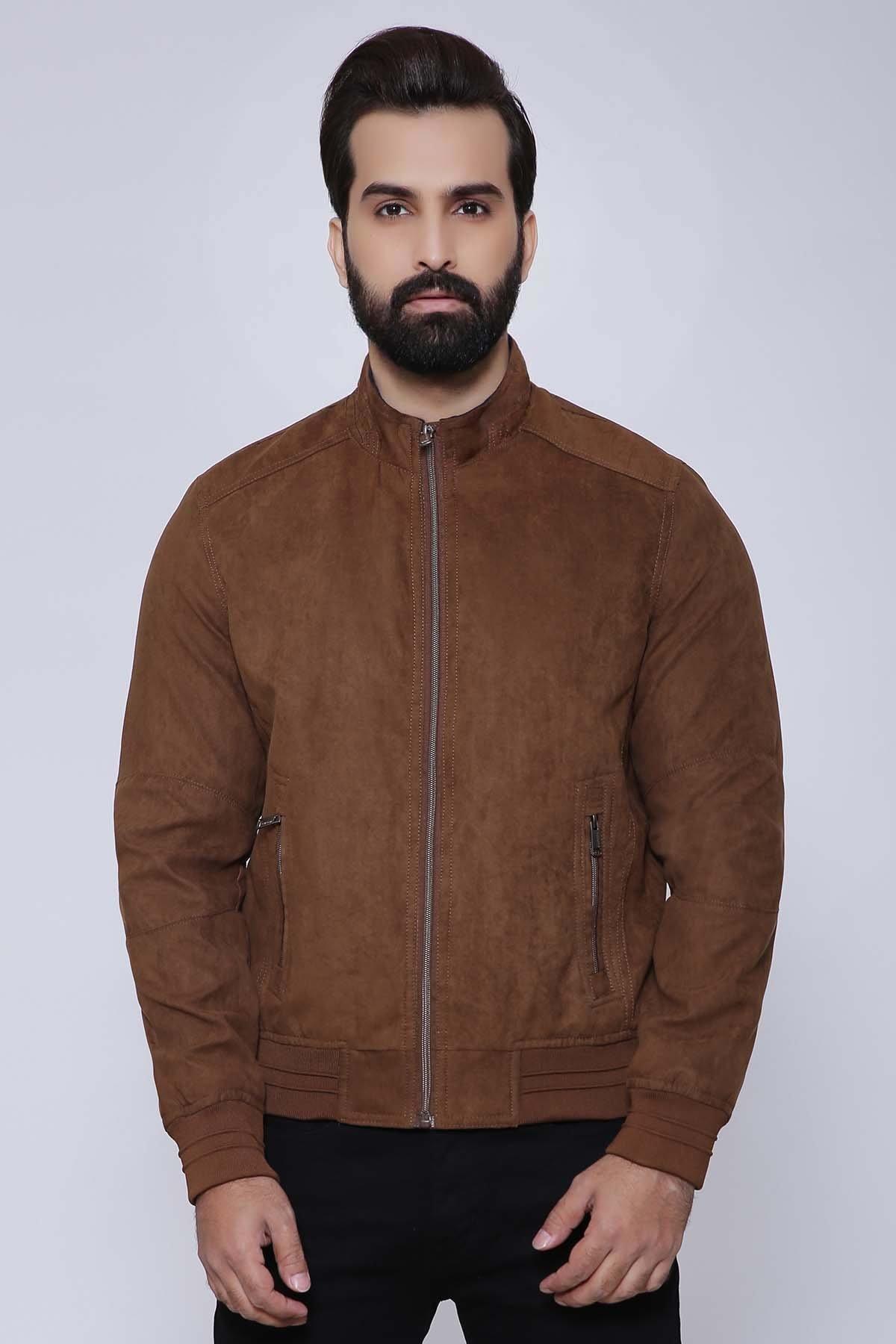 JACKET FULL SLEEVE BROWN at Charcoal Clothing