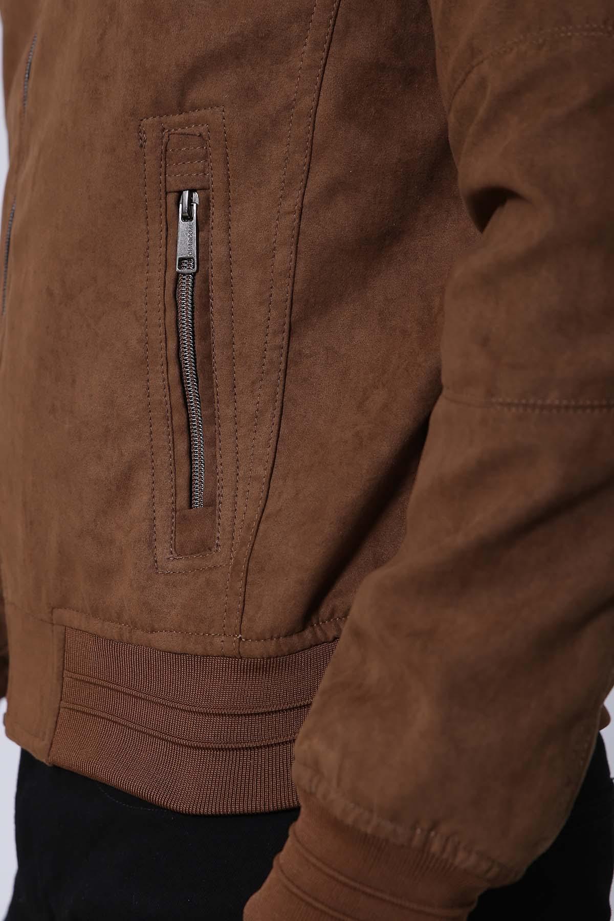 JACKET FULL SLEEVE BROWN at Charcoal Clothing