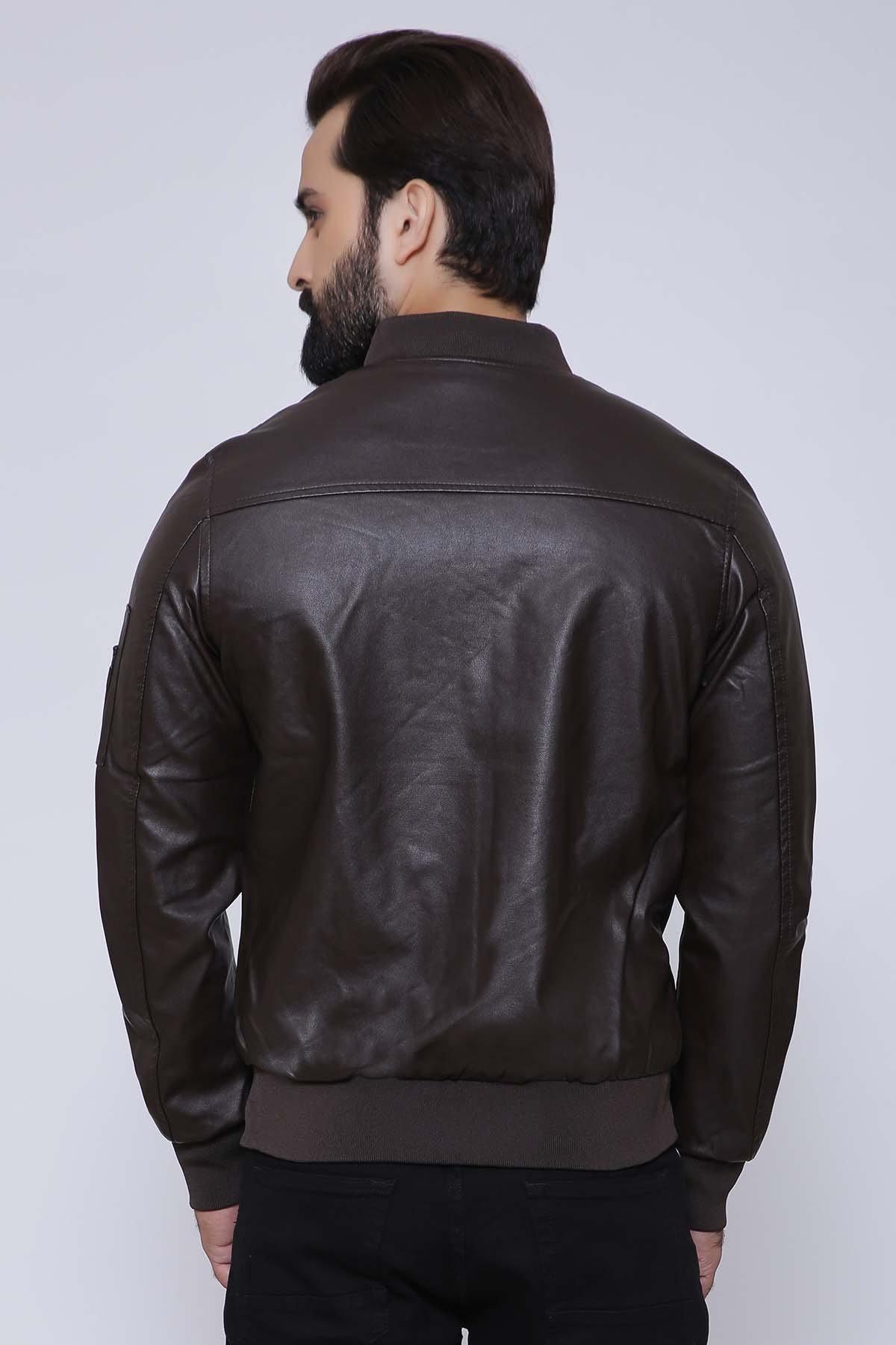 JACKET FULL SLEEVE BROWN at Charcoal Clothing
