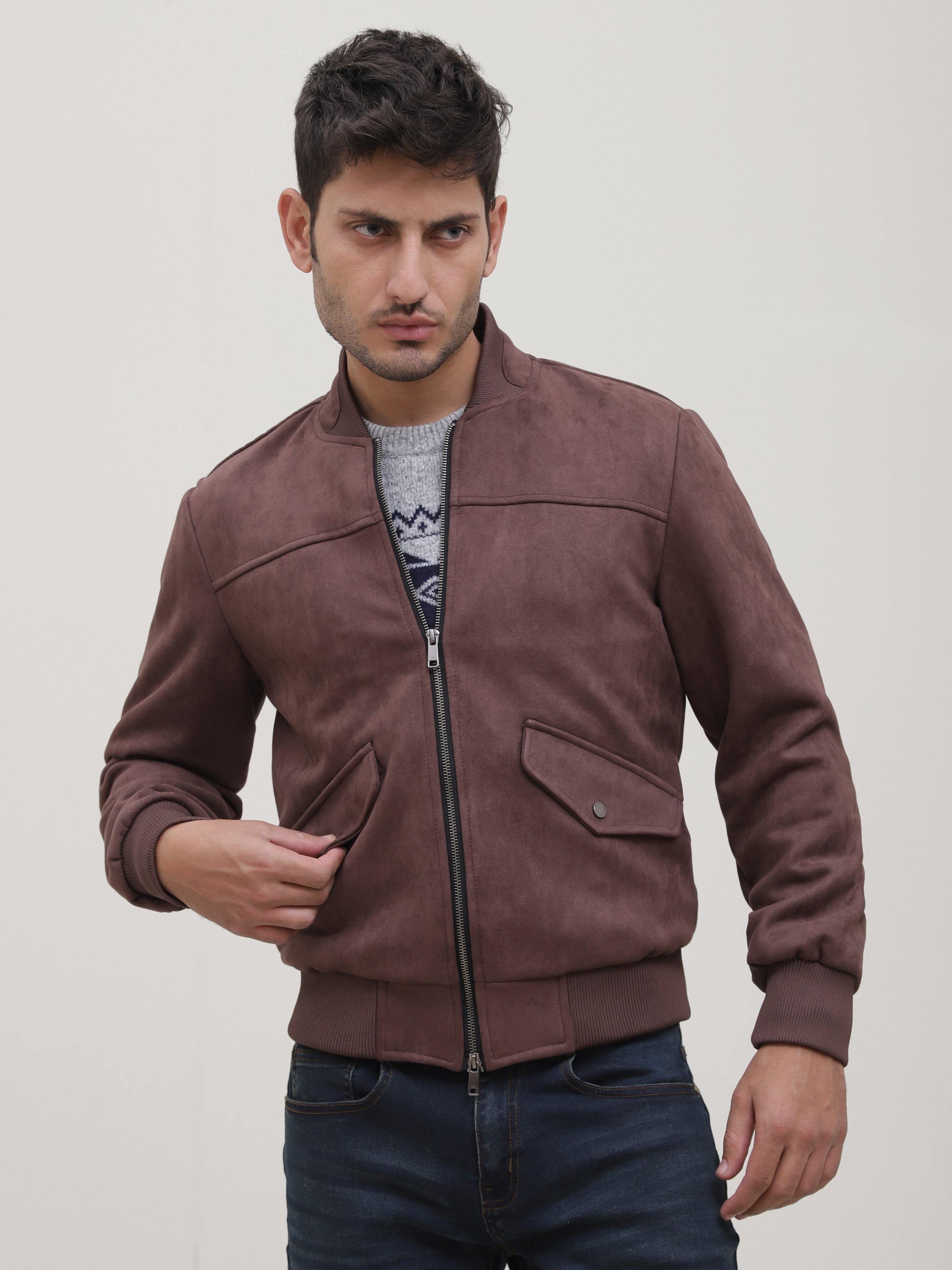 JACKET FULL SLEEVE COFFEE at Charcoal Clothing