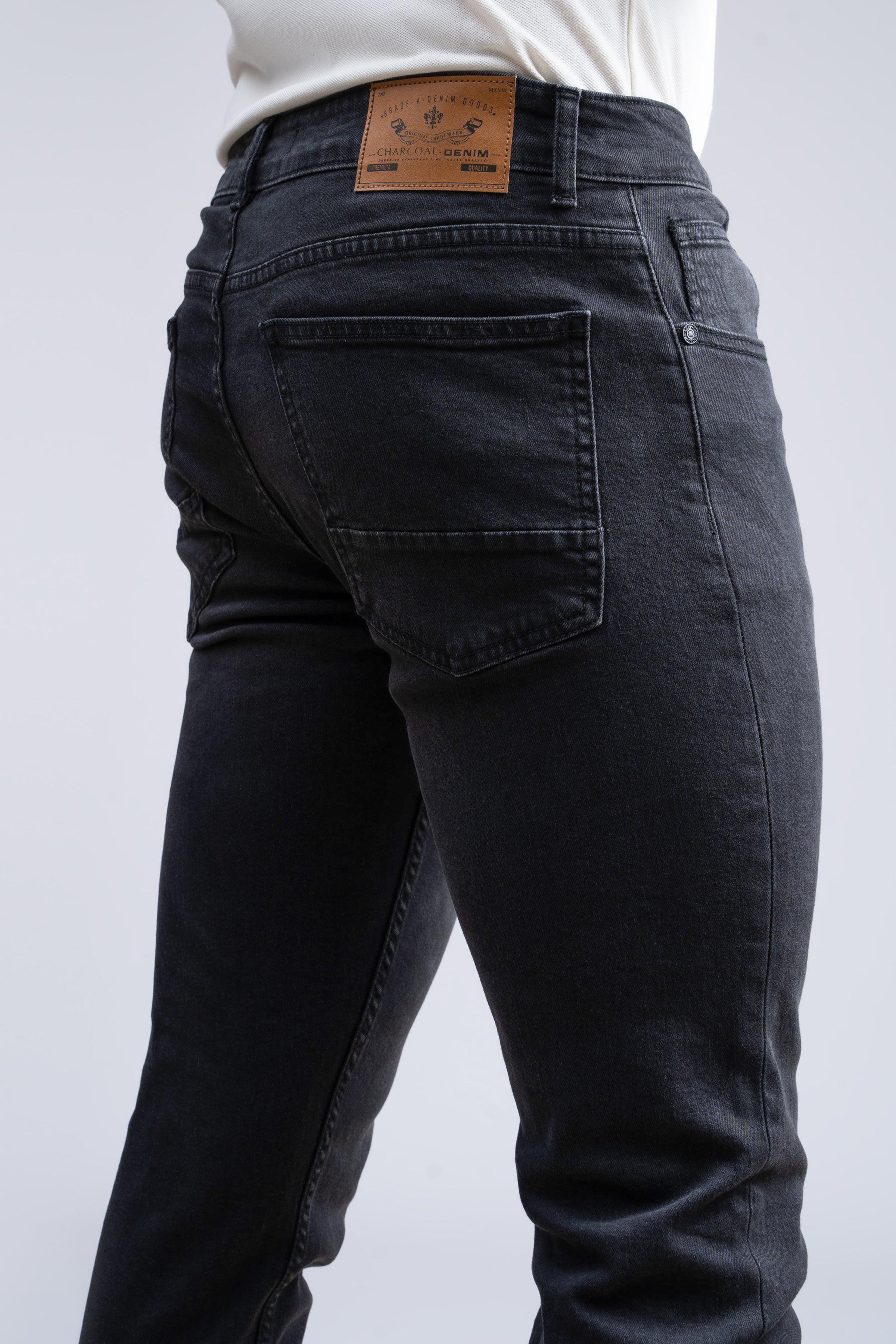 JEAN SLIM LEG CHARCOAL at Charcoal Clothing