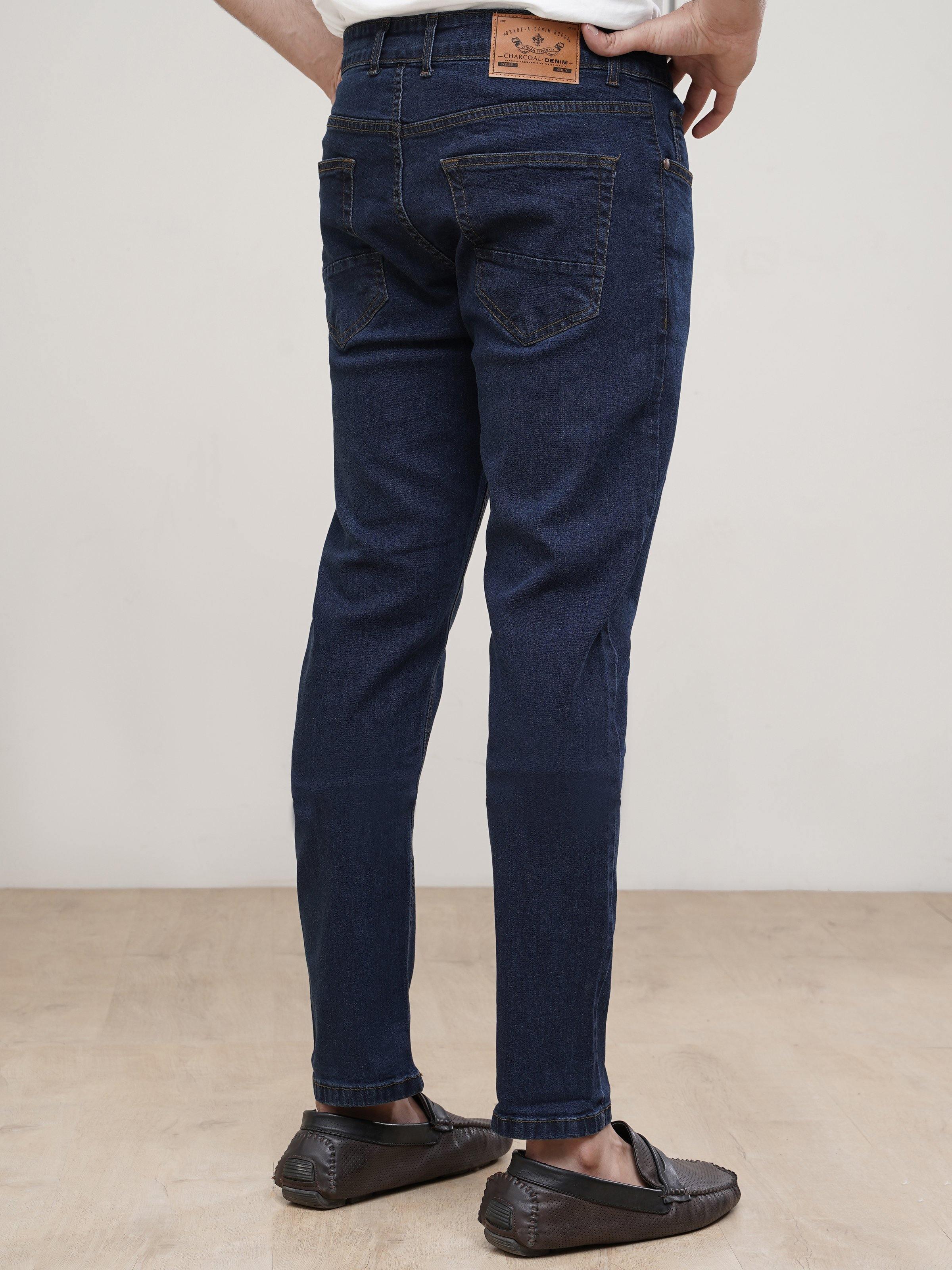 JEANS DARK BLUE at Charcoal Clothing