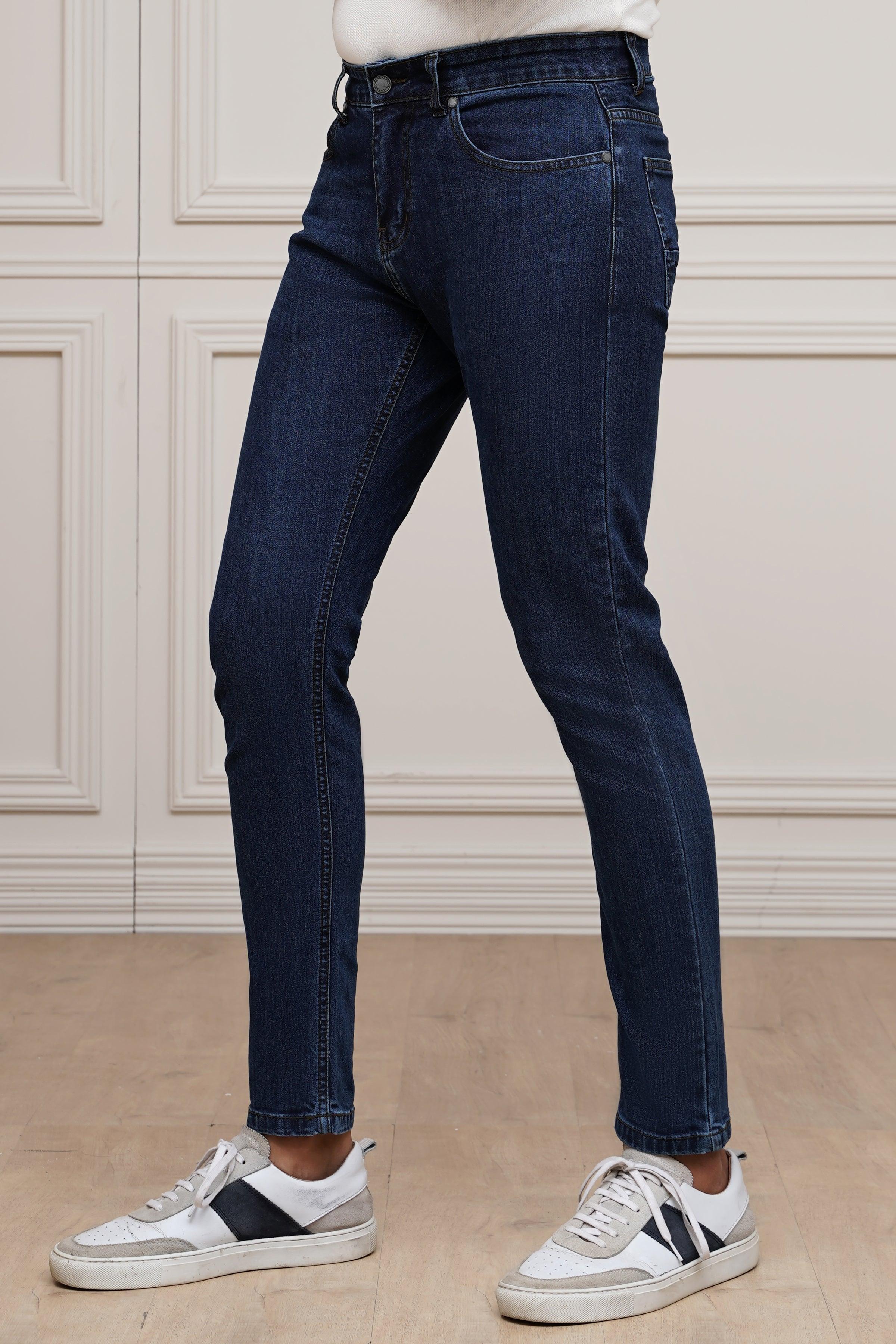 JEANS DARK BLUE at Charcoal Clothing
