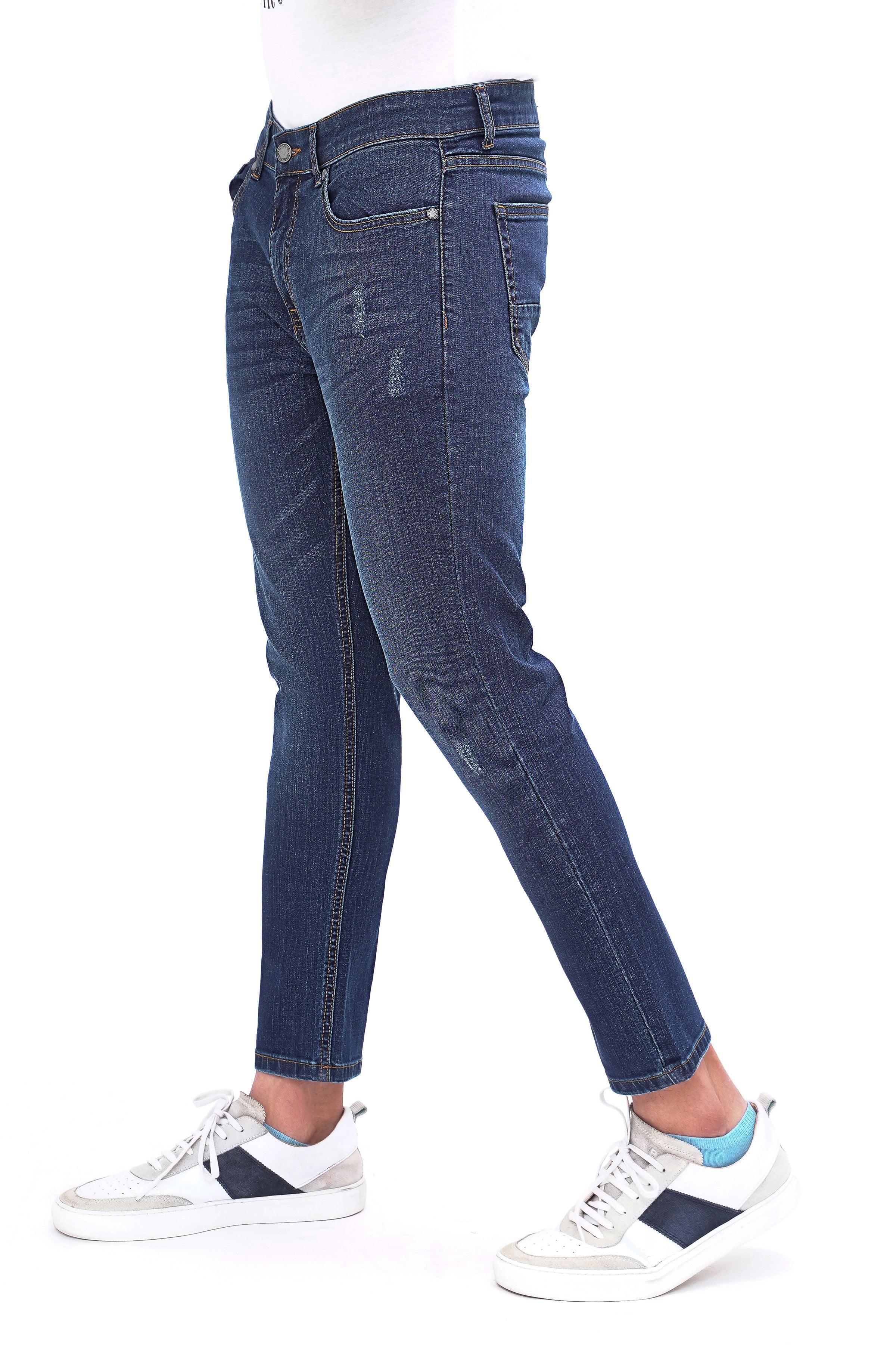 JEANS MID BLUE at Charcoal Clothing