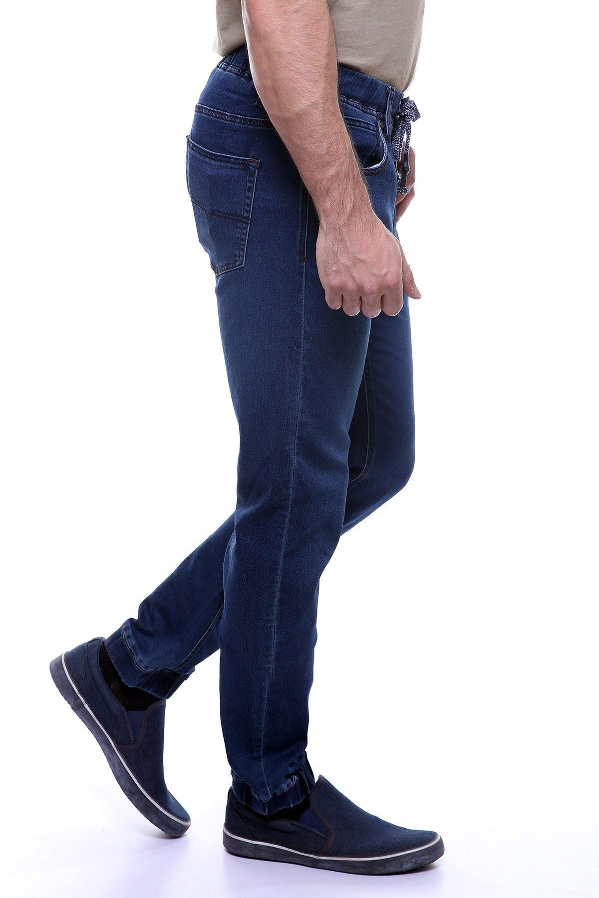 Jeans Trouser 5 Pocket Denim Blue at Charcoal Clothing