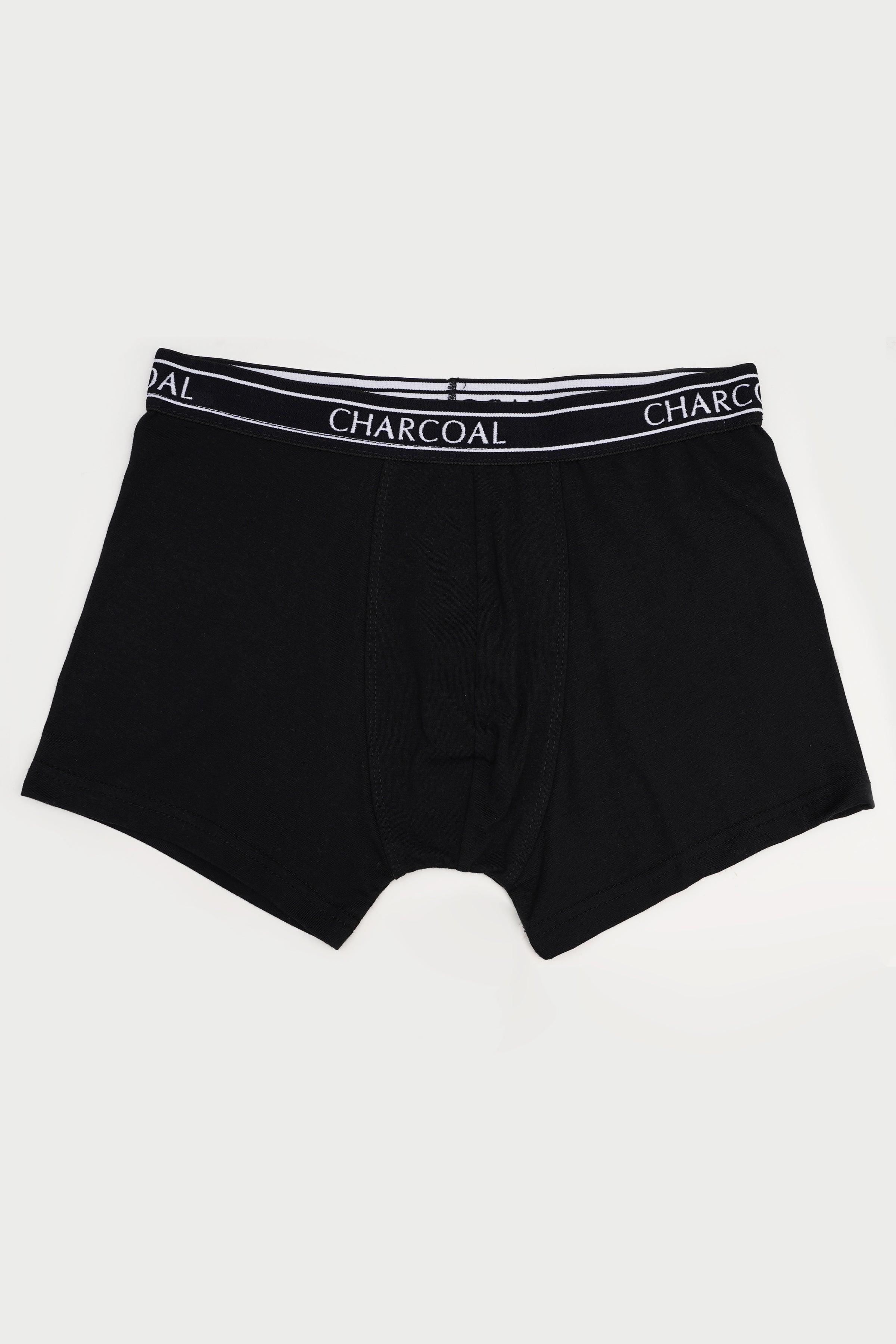 KNIT BOXER BLACK at Charcoal Clothing