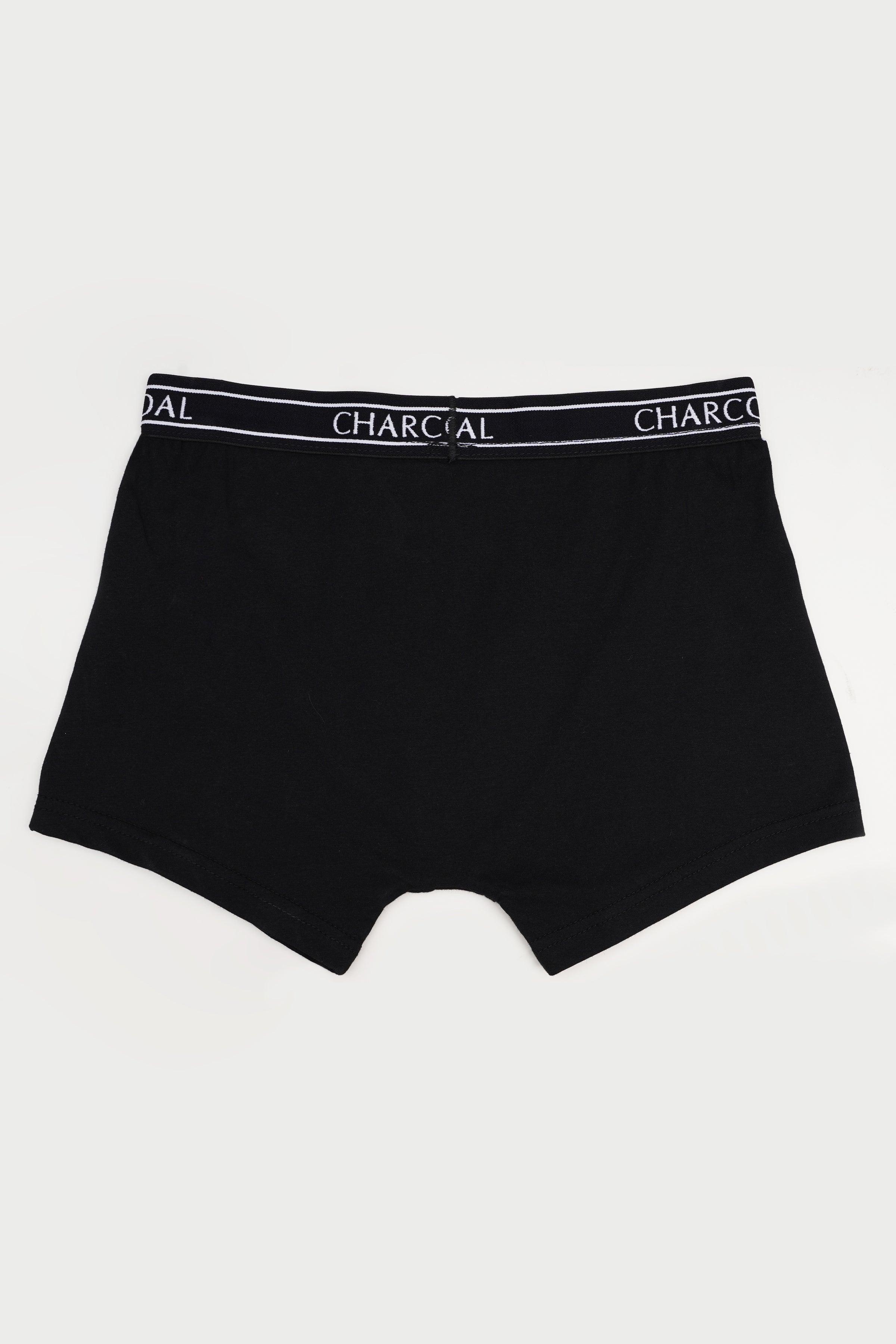 KNIT BOXER BLACK at Charcoal Clothing