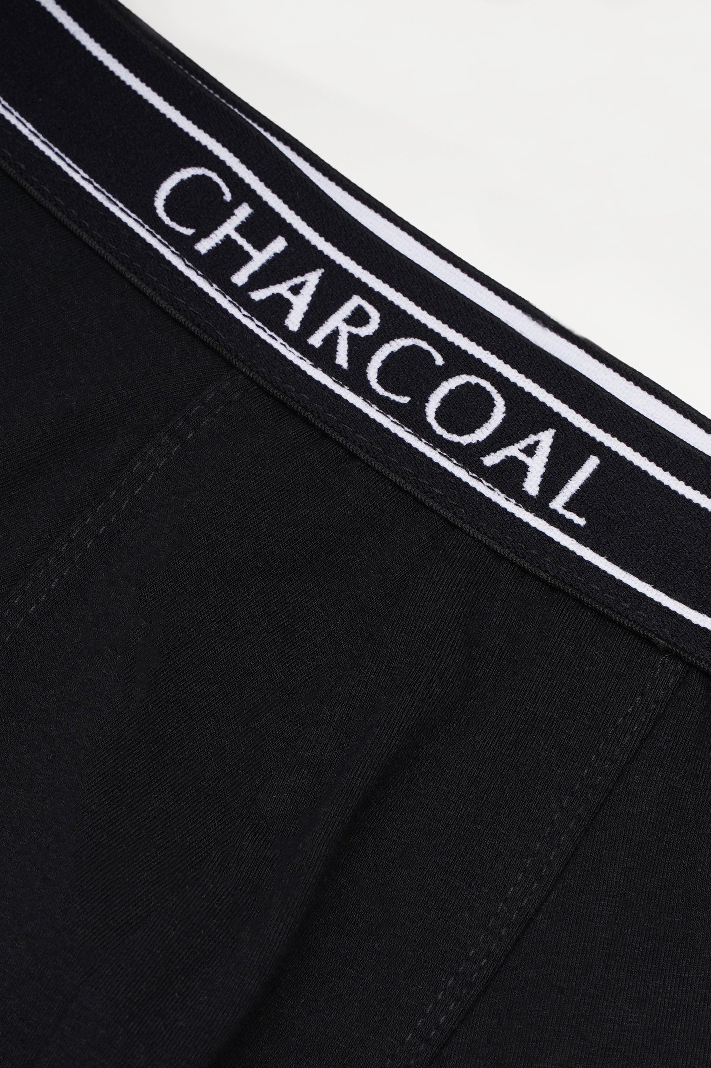 KNIT BOXER BLACK at Charcoal Clothing