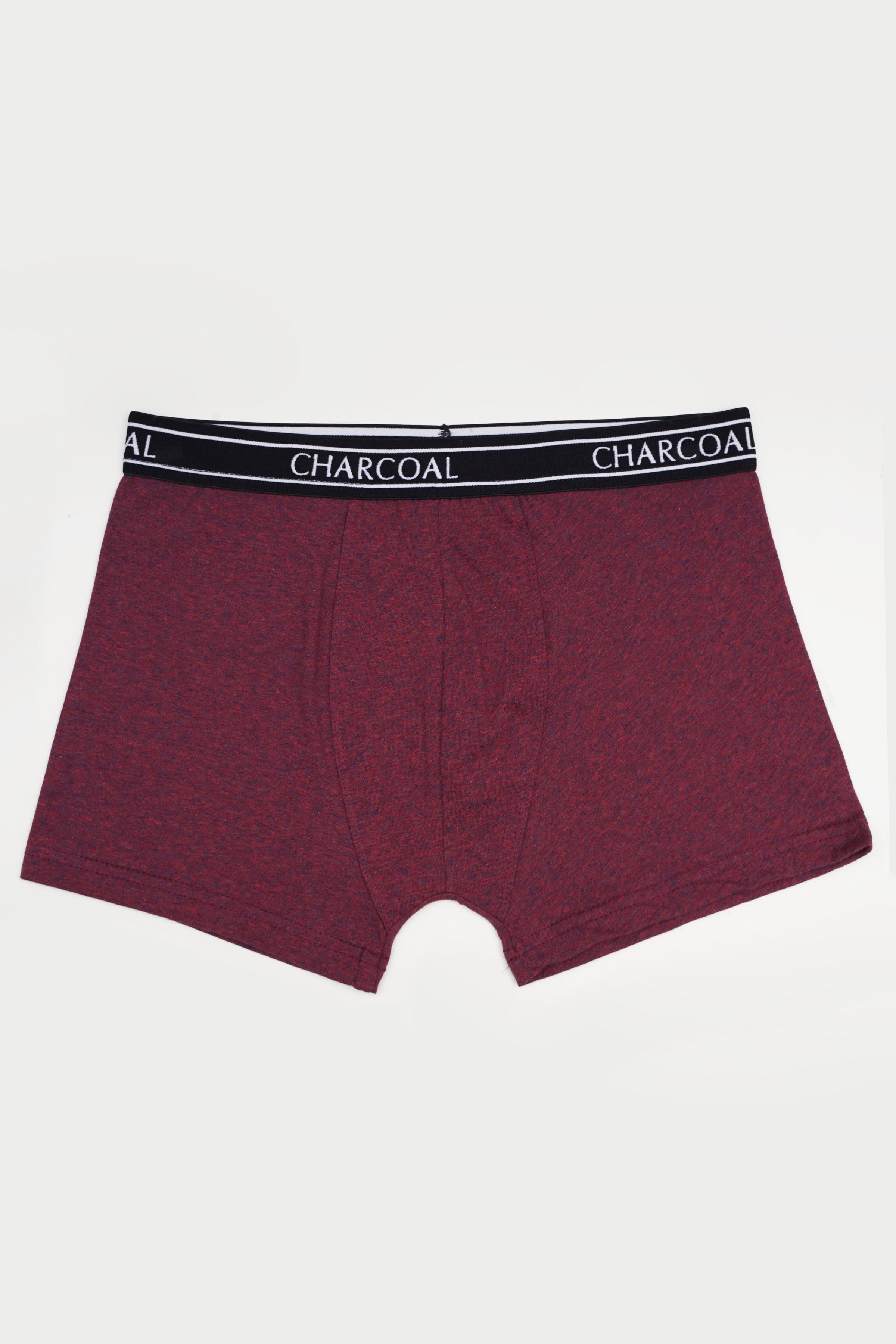 KNIT BOXER MAROON at Charcoal Clothing