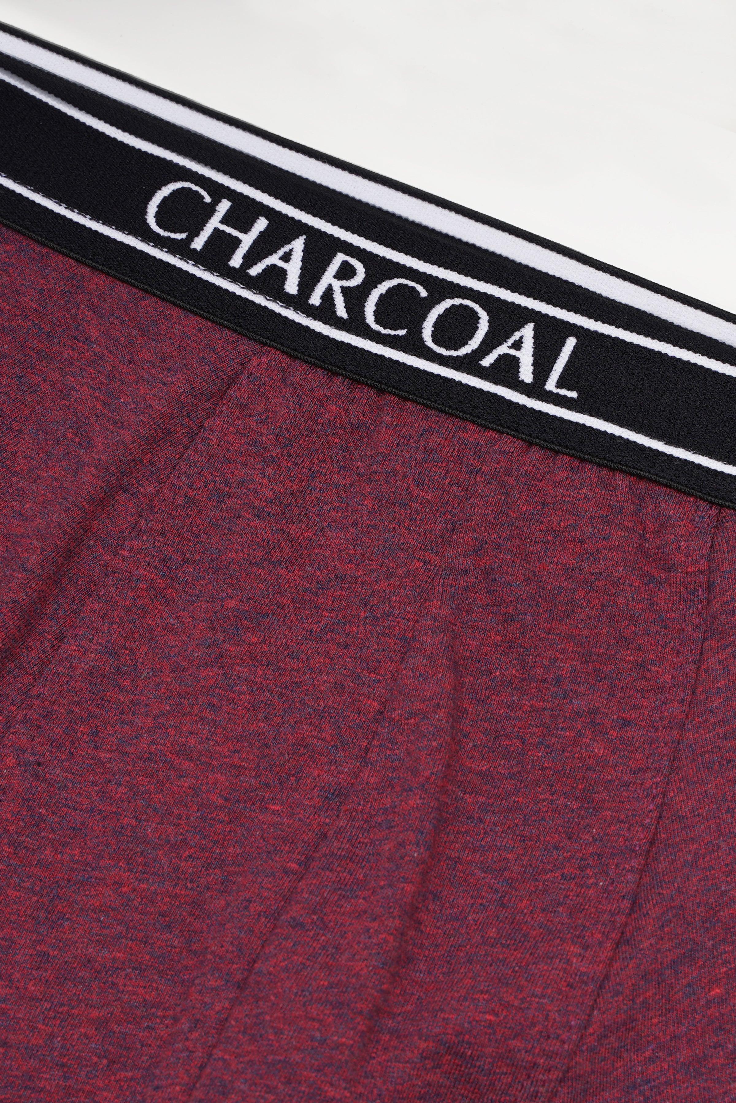 KNIT BOXER MAROON at Charcoal Clothing