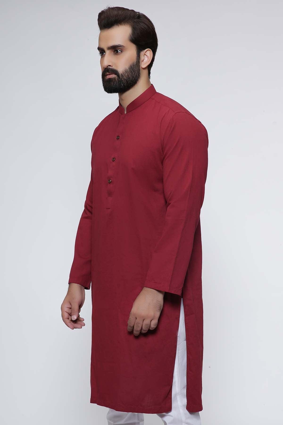 KURTA BAN COLLAR at Charcoal Clothing