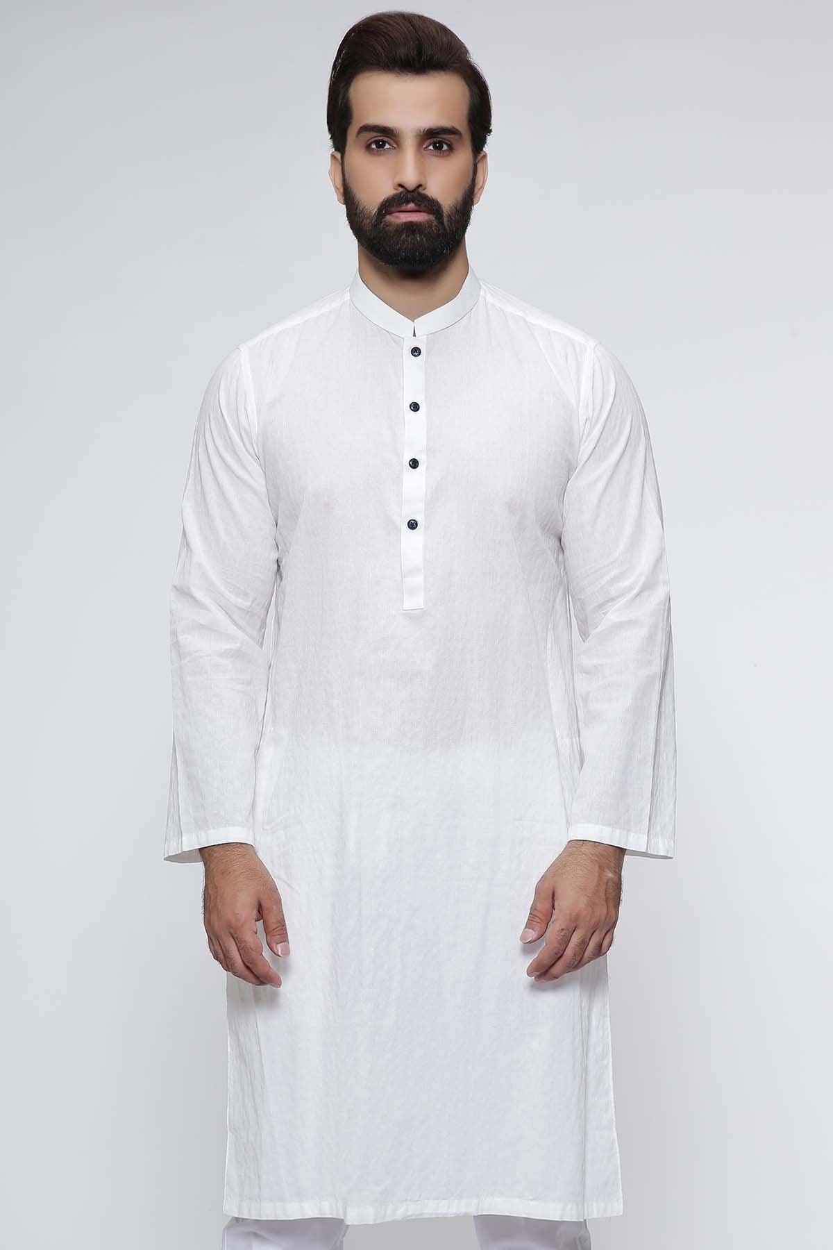 KURTA BAN COLLAR at Charcoal Clothing