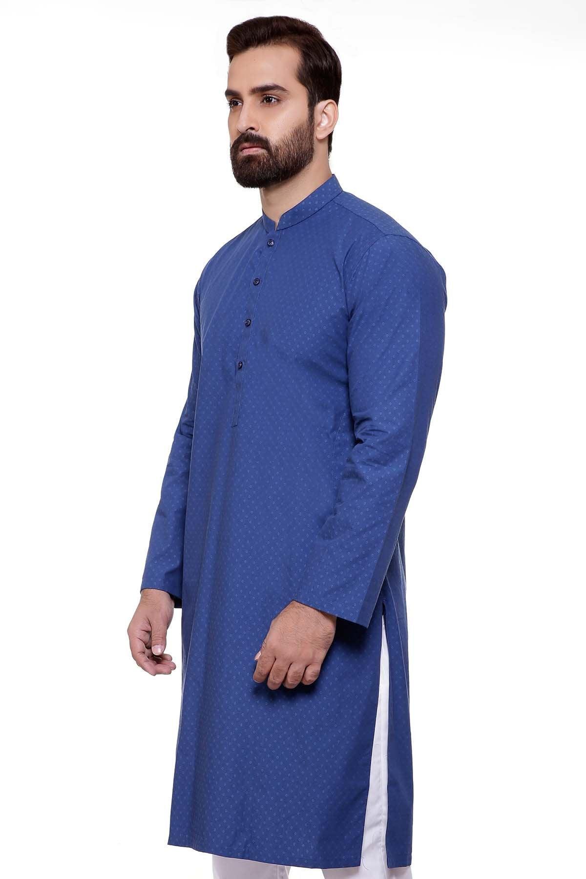 KURTA BAN COLLAR at Charcoal Clothing