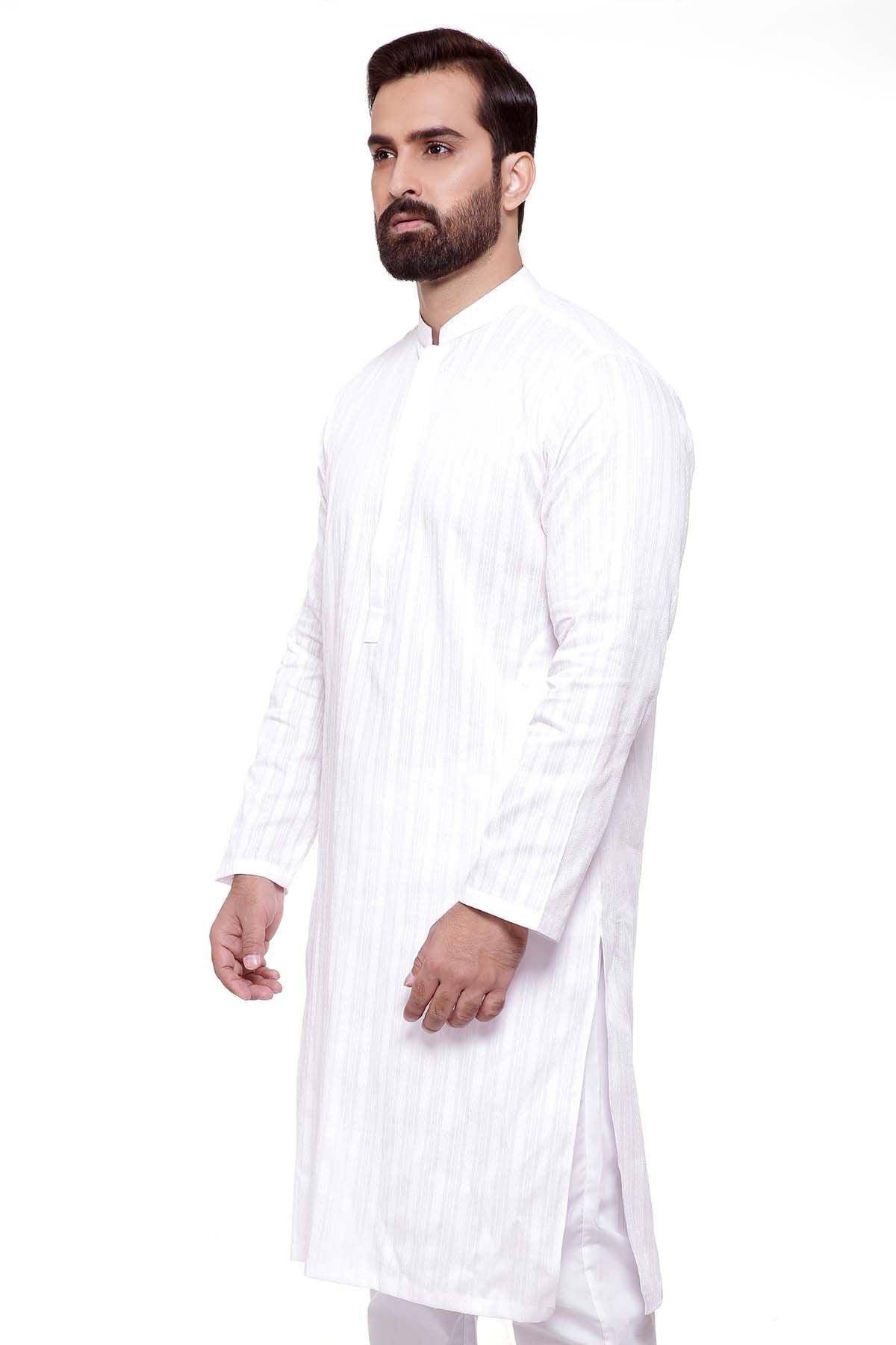 KURTA BAN COLLAR at Charcoal Clothing