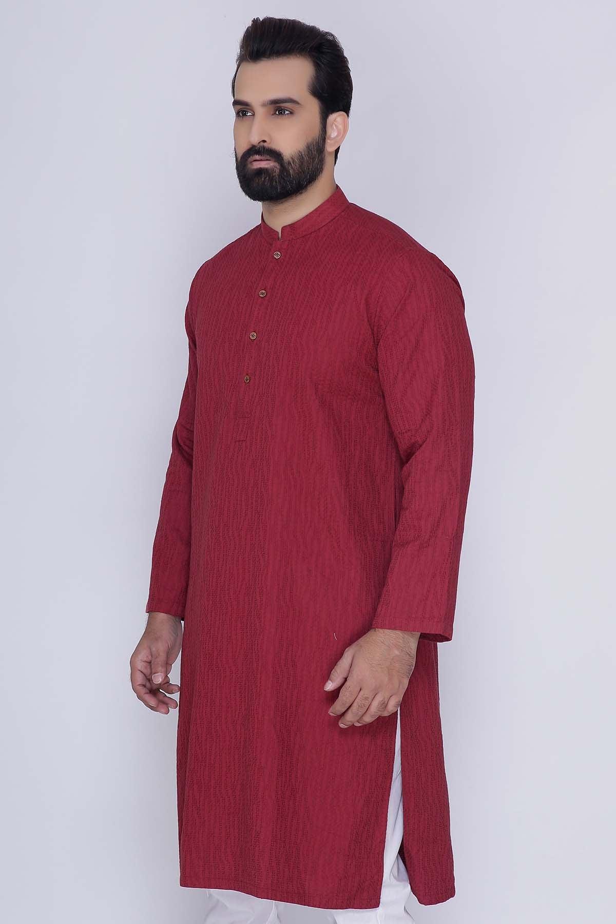 KURTA BAN COLLAR at Charcoal Clothing