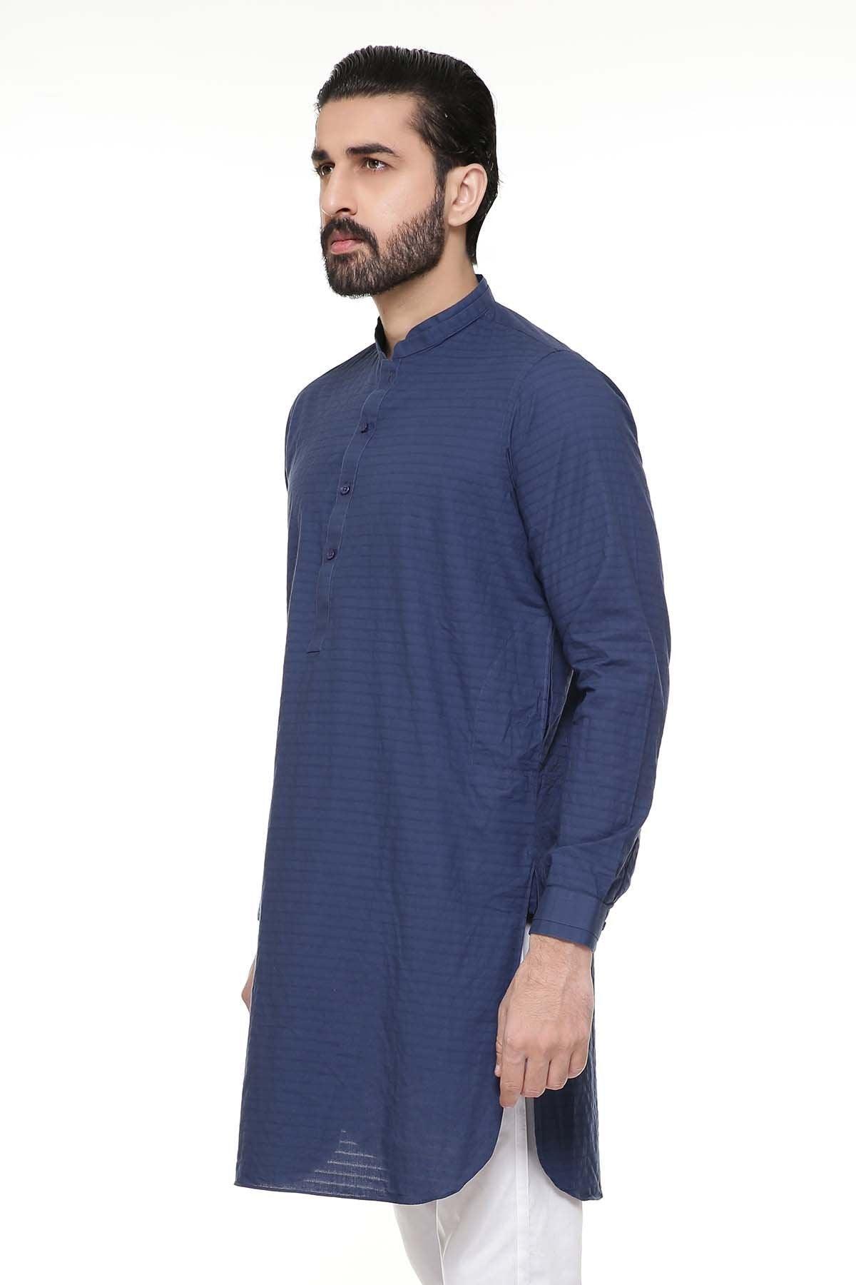 KURTA BAN COLLAR at Charcoal Clothing