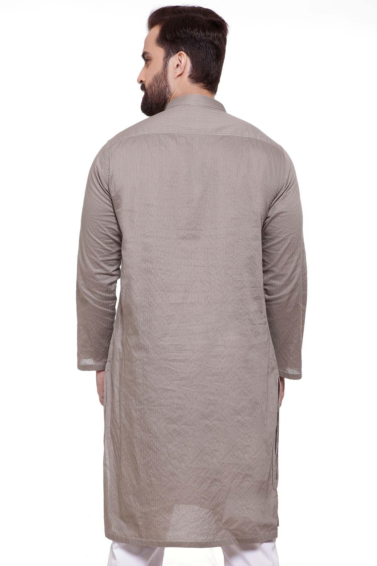 KURTA BAN COLLAR at Charcoal Clothing