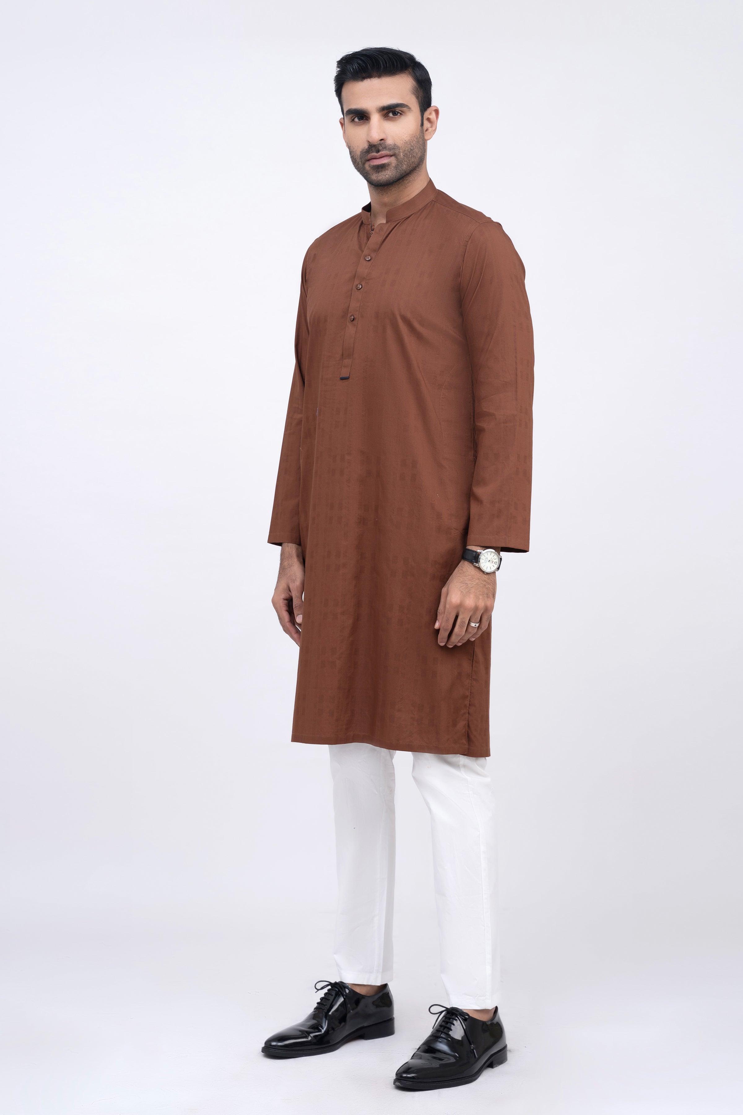 KURTA BROWN at Charcoal Clothing