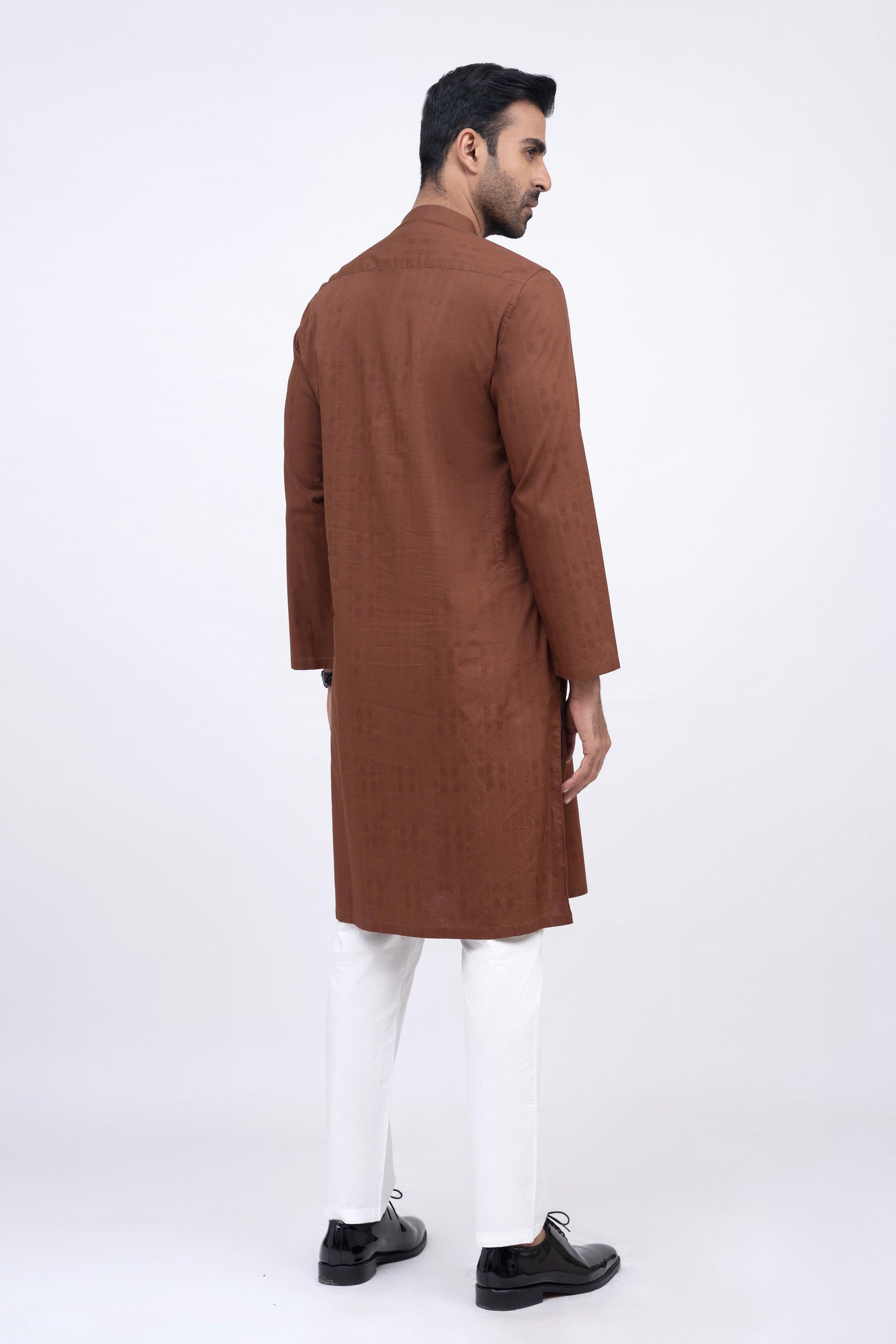 KURTA BROWN at Charcoal Clothing