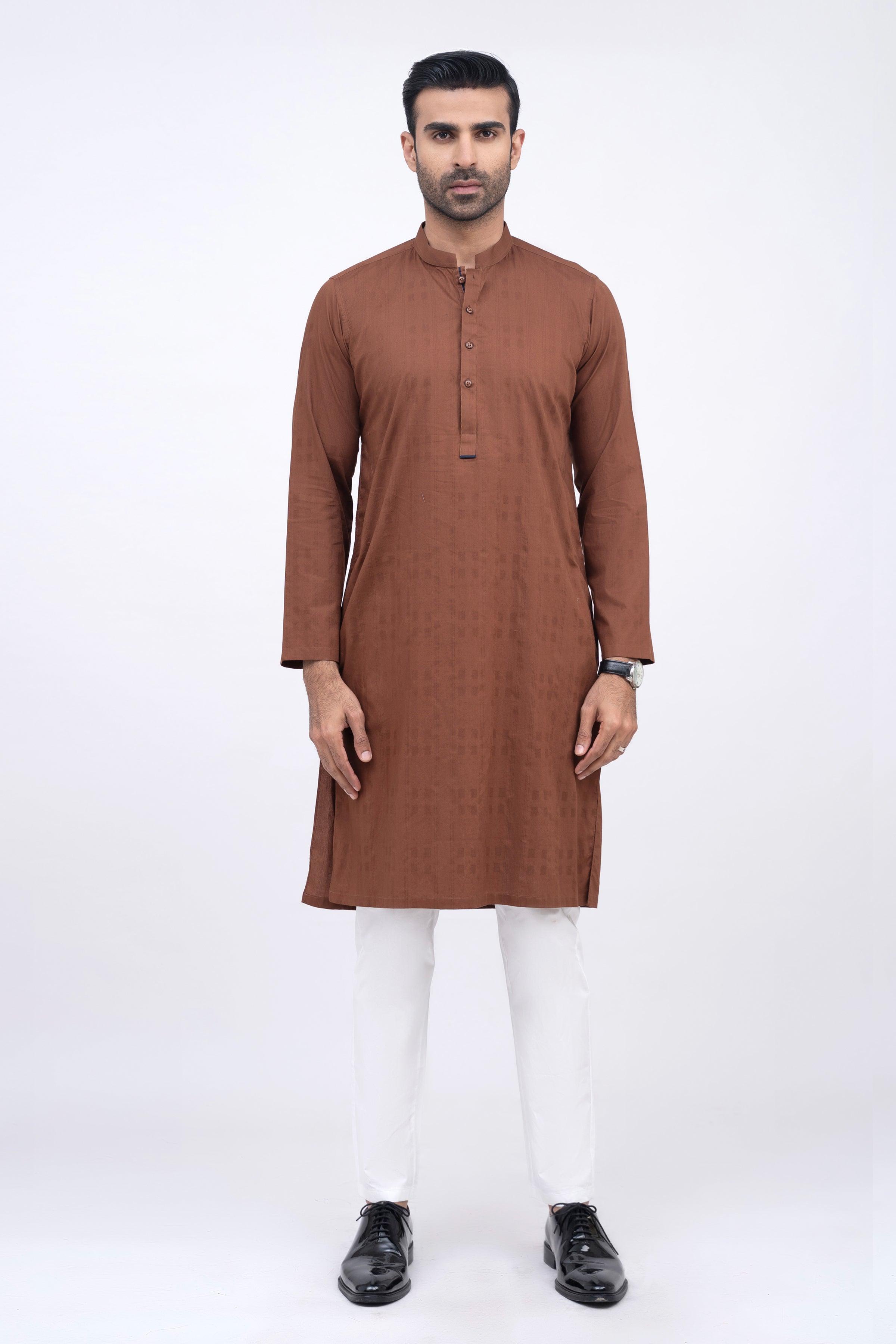 KURTA BROWN at Charcoal Clothing