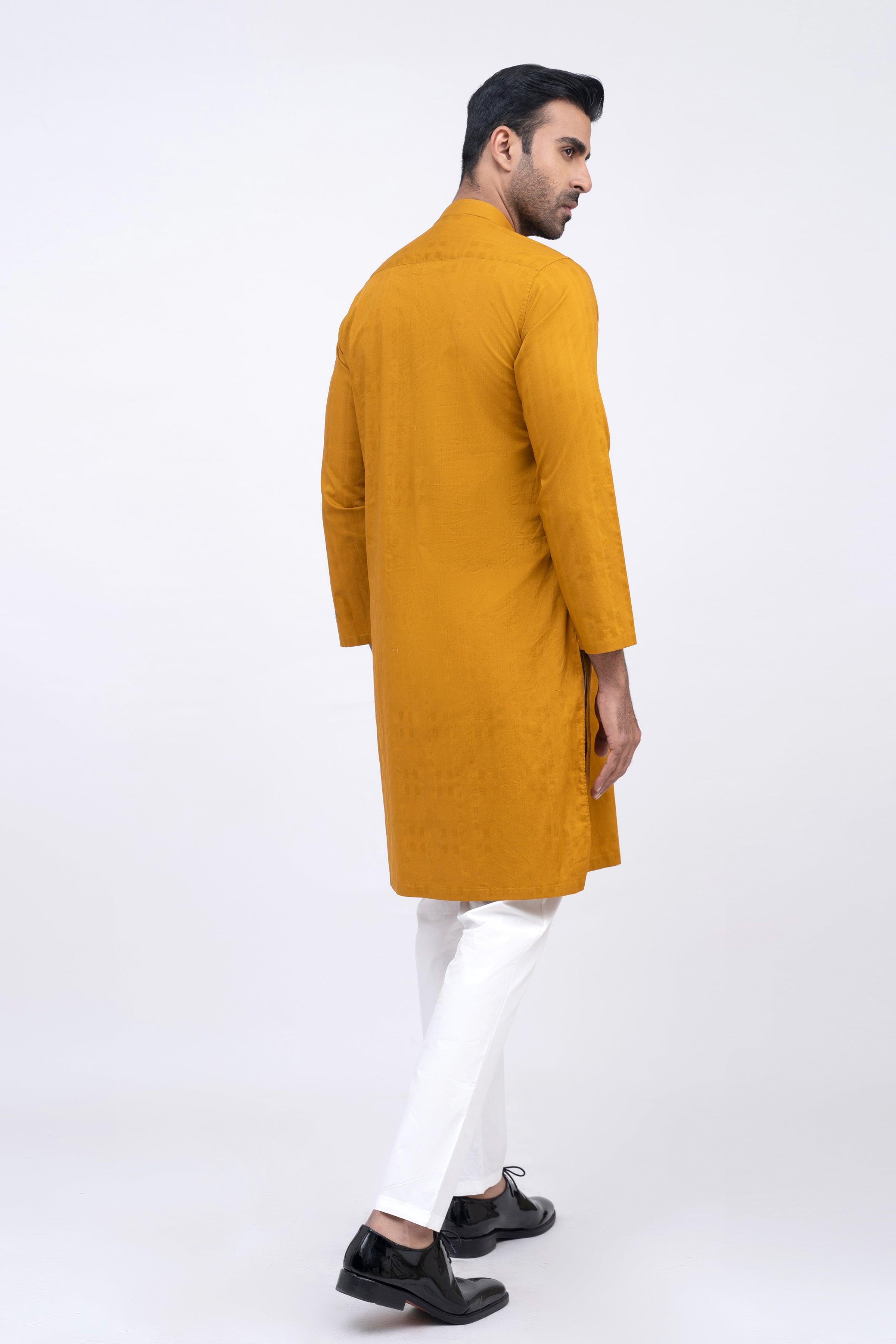 KURTA MUSTARD at Charcoal Clothing