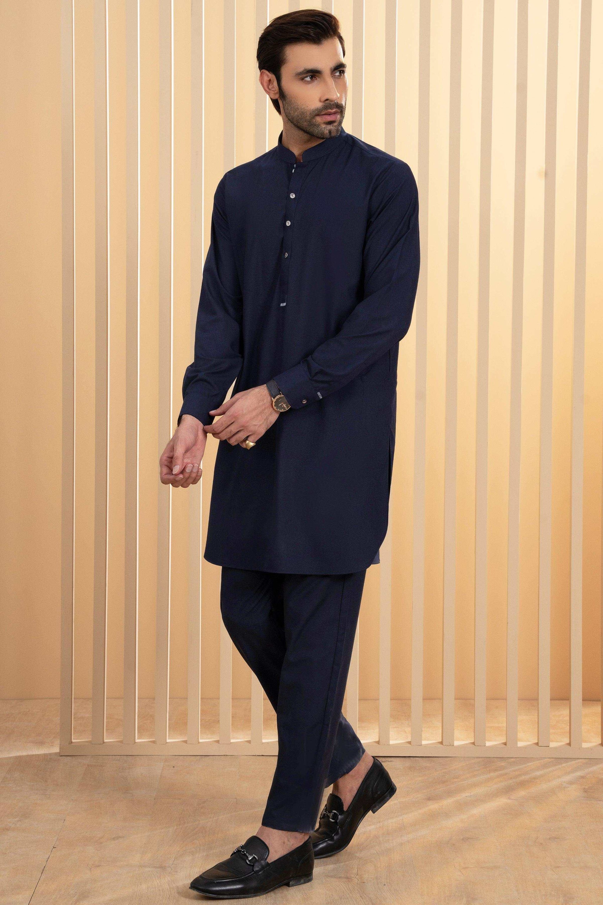 KURTA PAJAMA DARK NAVY